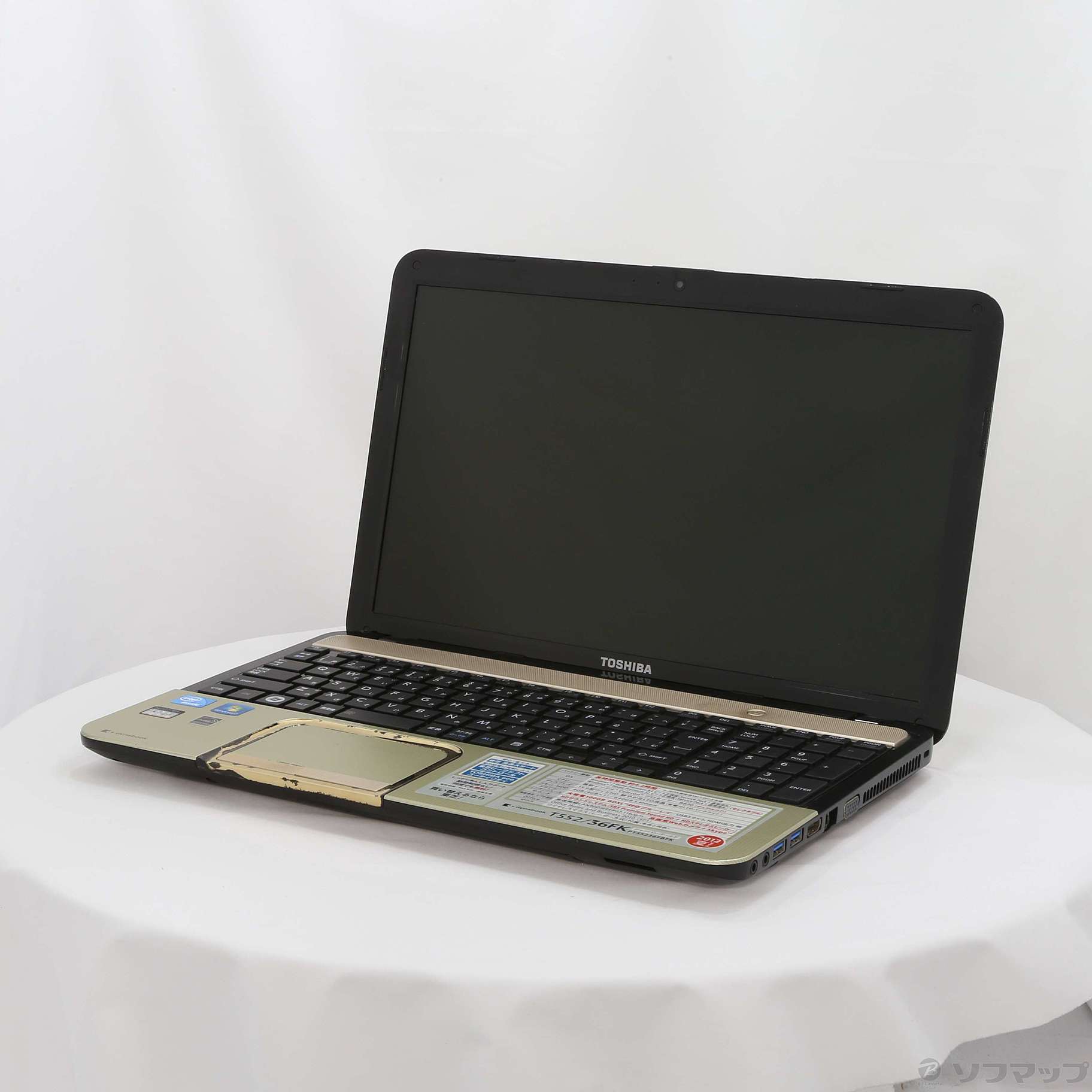 中古】セール対象品 dynabook T552／36FK PT55236FBFK シャンパン 