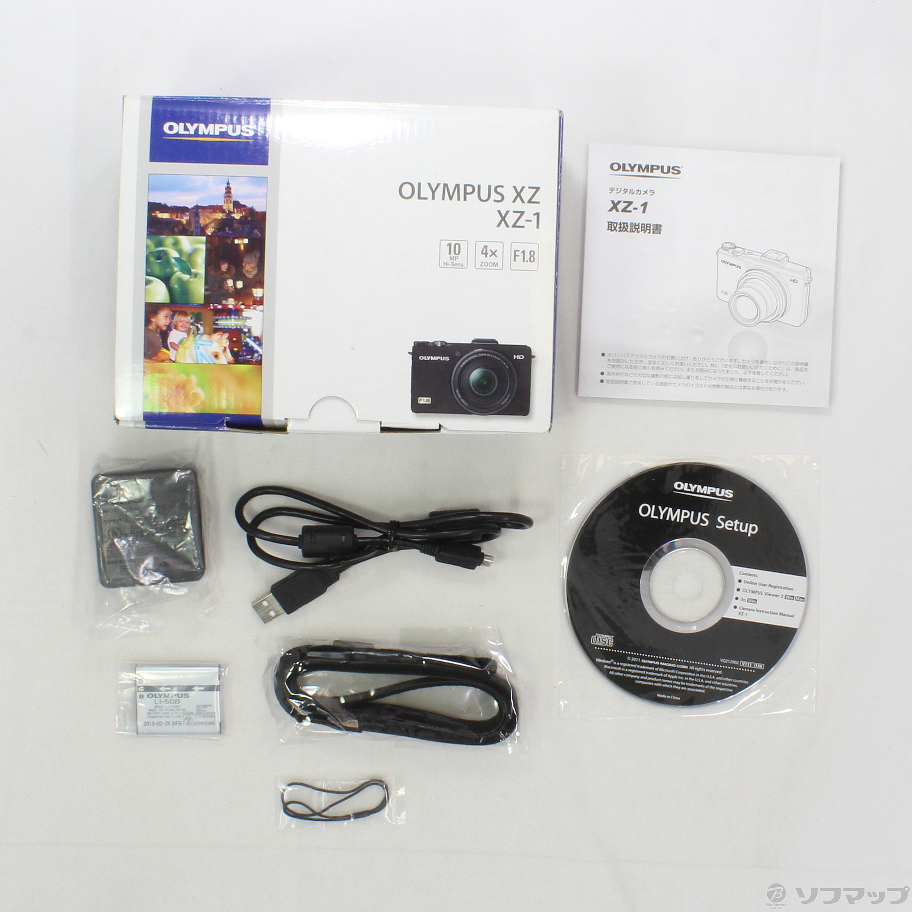 OLYMPUS XZ-1 (1000万画素／4倍／ブラック／SDXC)