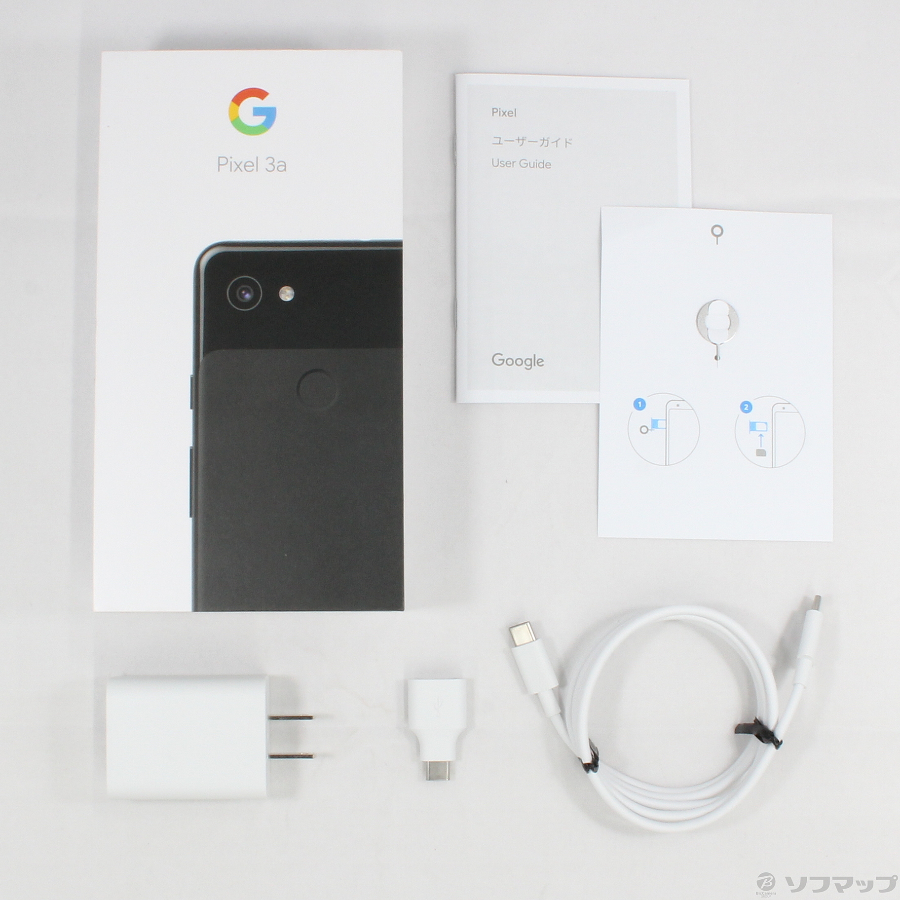 中古】Google Pixel 3a 64GB ジャストブラック SBGOPIX3A SoftBank