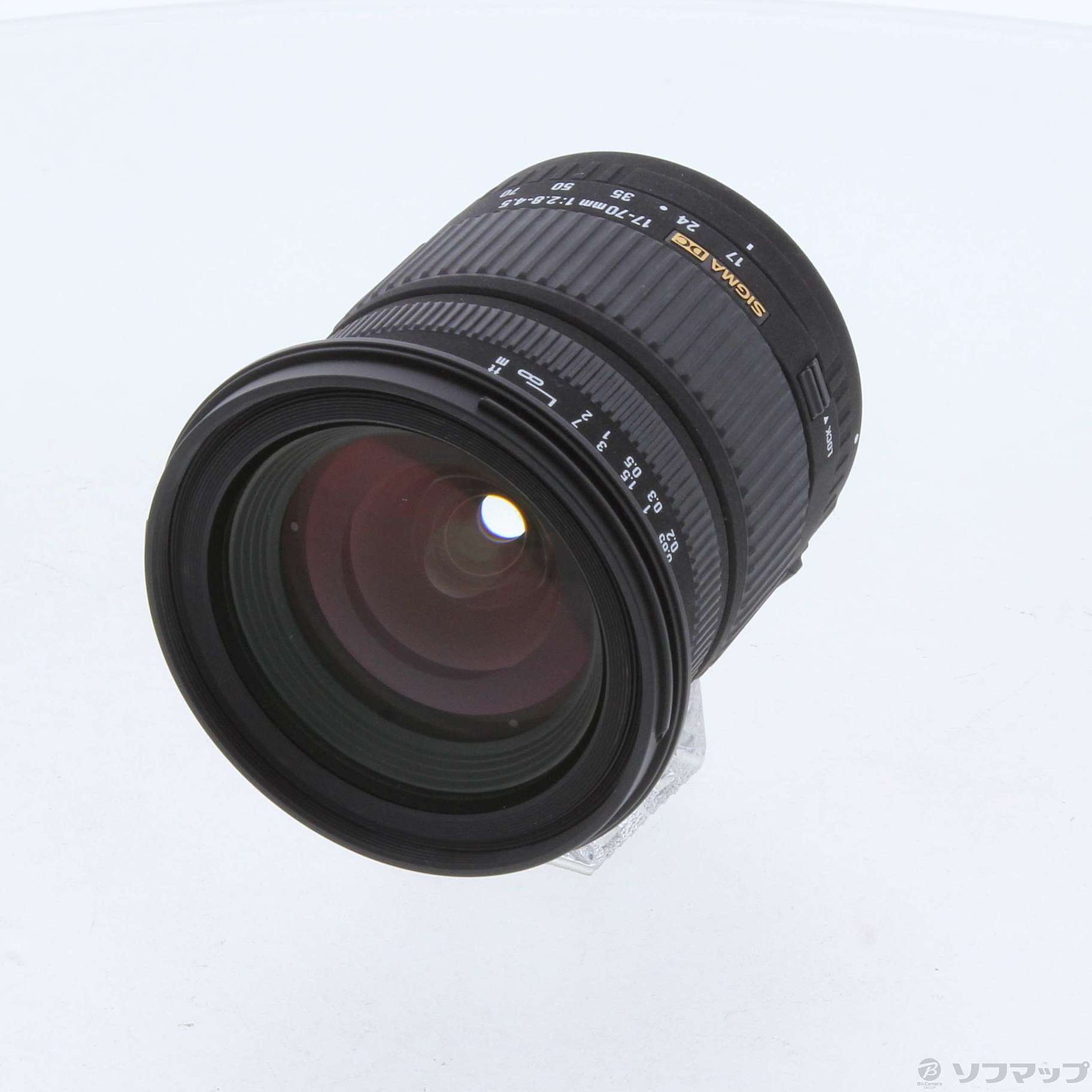 中古】SIGMA AF 17-70mm F2.8-4.5 DC MACRO (Canon用) [2133028778922