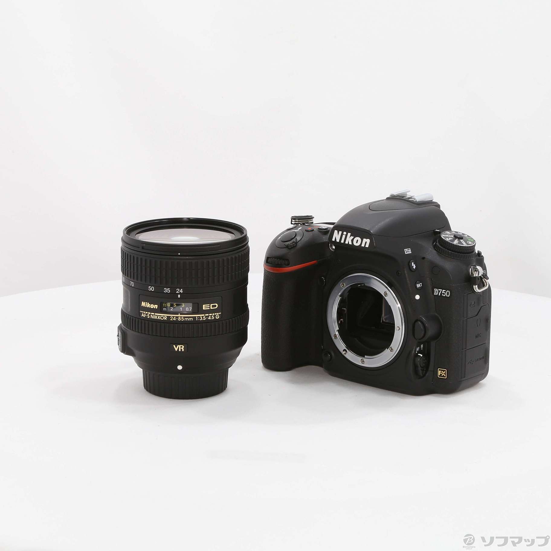 中古】Nikon D750 24-85 VRレンズキット (2432万画素／SDXC
