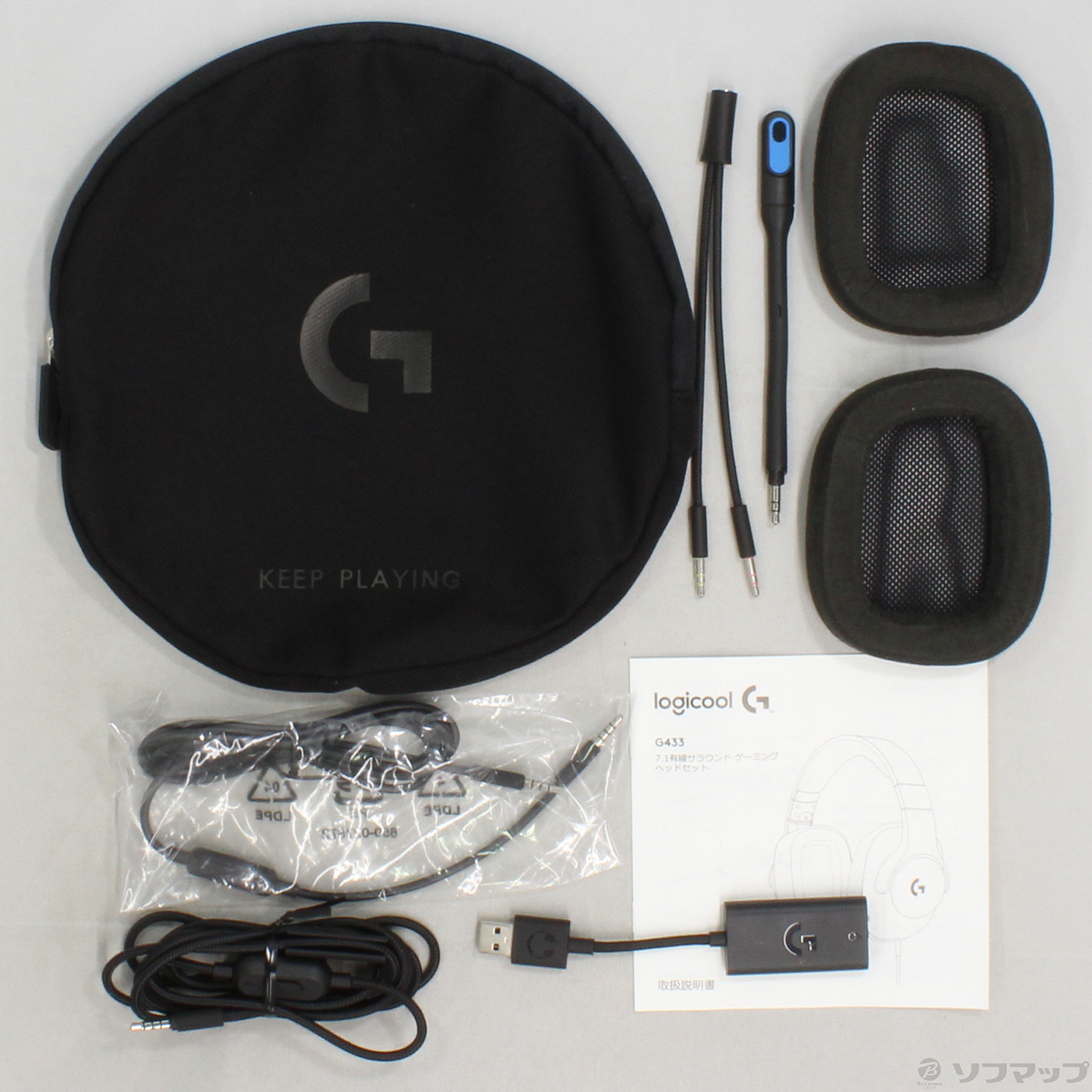 Logitech G433 ゲーミングヘッドセット ブラック　動作確認済み Amazon.co.jp: 【Amazon.co.jp限定】Logicool G ロジクール G