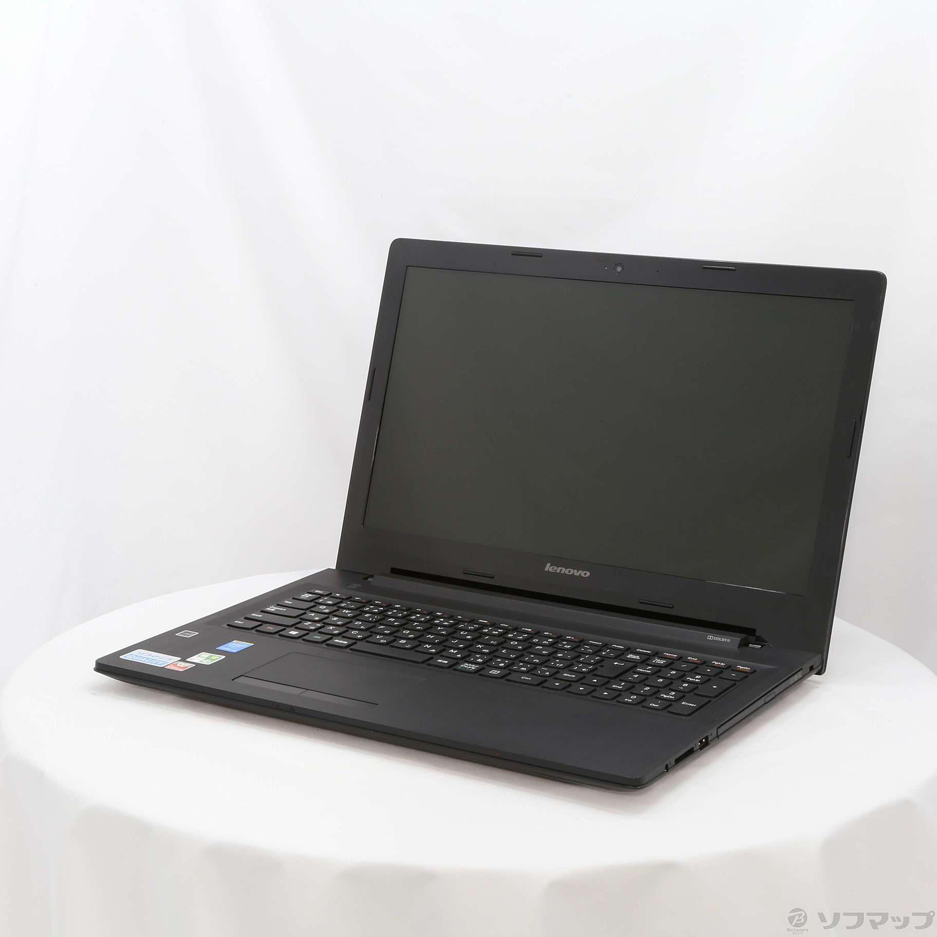 中古】格安安心パソコン Lenovo G50 80E502PCJP エボニー 〔Windows 10 