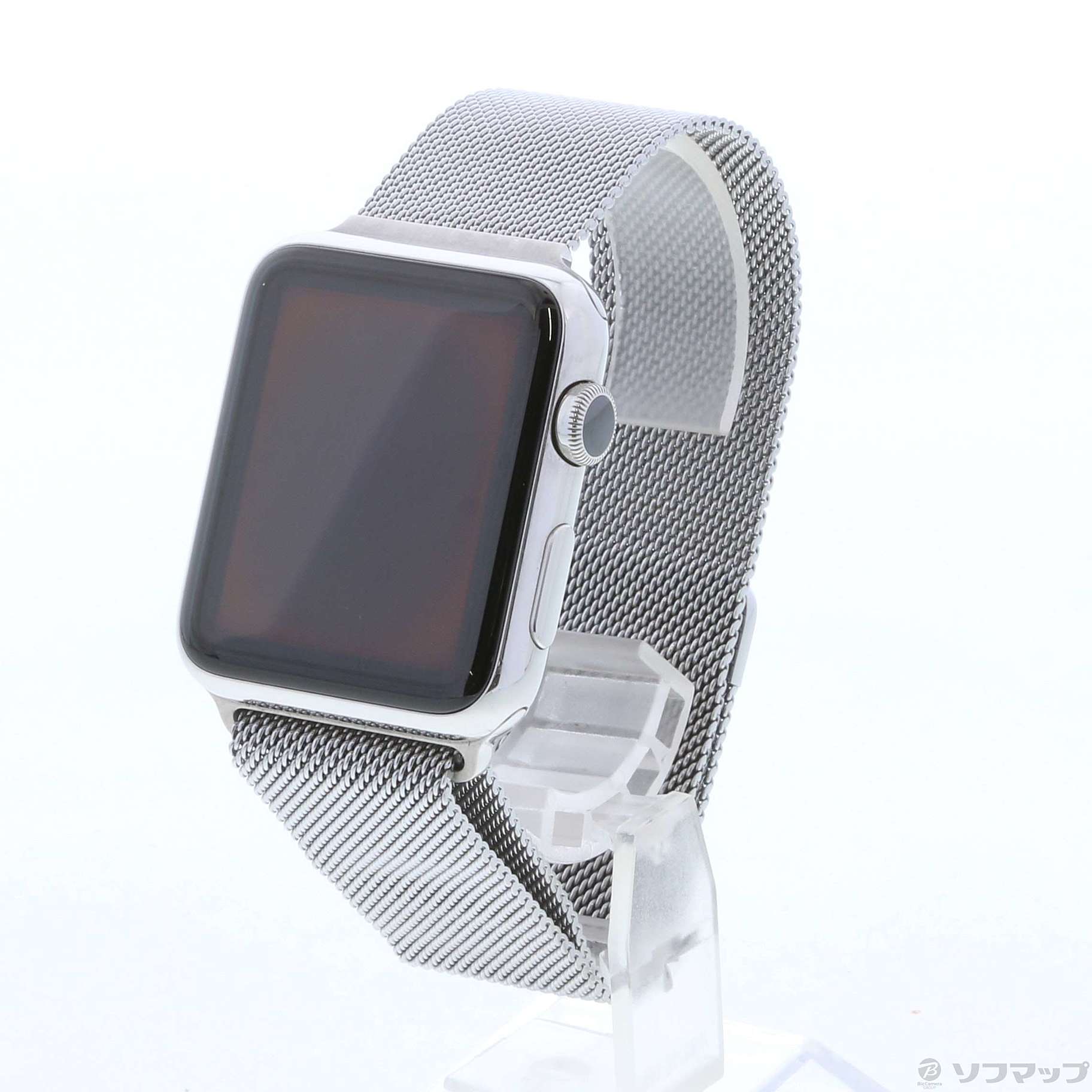 中古】Apple Watch 42mm ステンレススチールケース ミラネーゼ