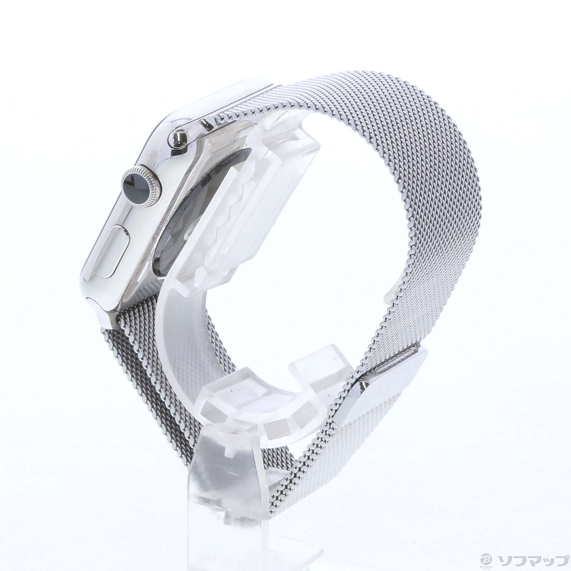 Apple Watch 42mm ステンレススチールケース ミラネーゼループ