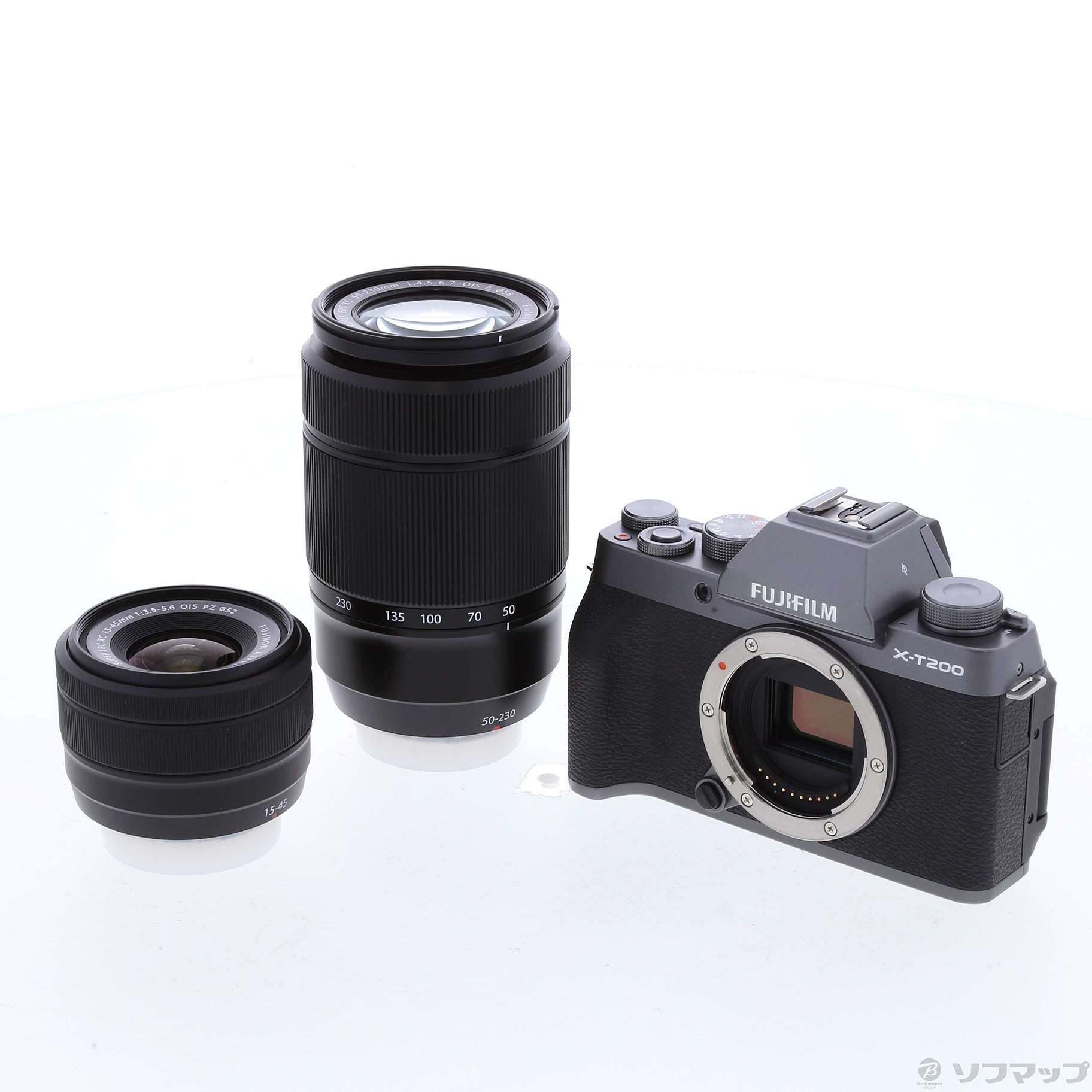 〔展示品〕 FUJIFILM X-T200 ダブルズームレンズキット ダークシルバー ◇01/03(日)値下げ！