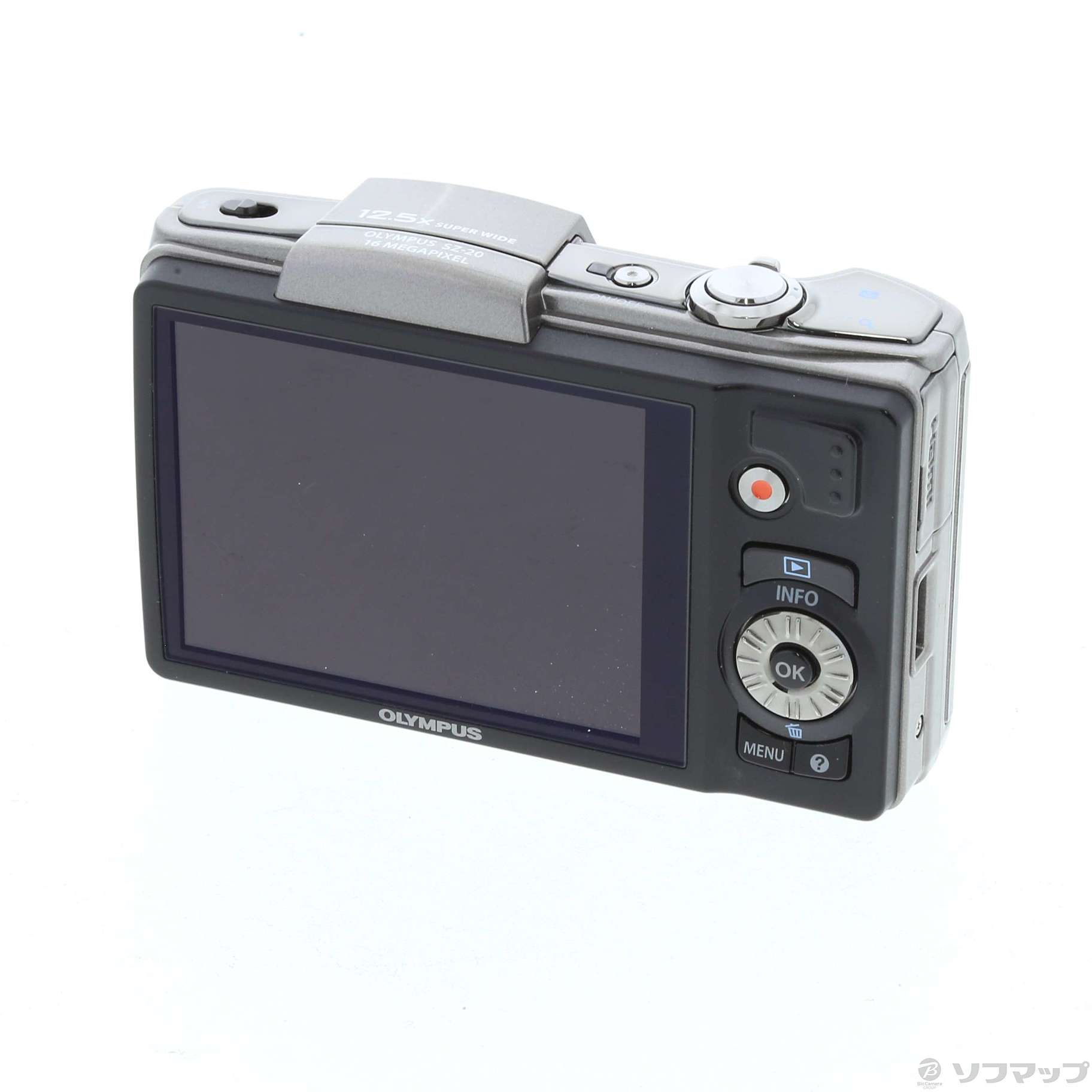 中古】OLYMPUS SZ-20(1600万画素／12.5倍／シルバー／SDXC