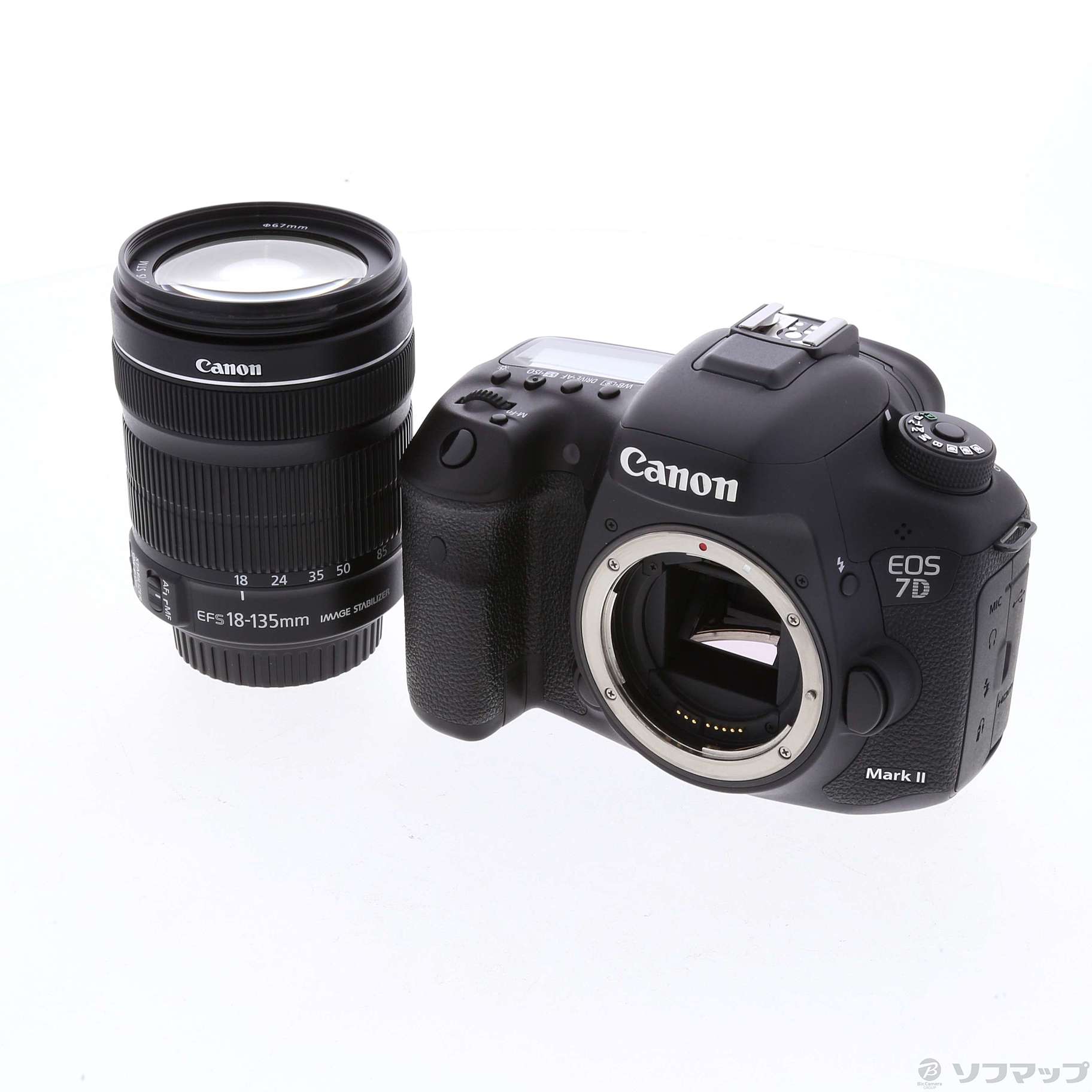 中古】EOS 7D MarkII EF-S18-135 IS STM レンズキット [2133028889956