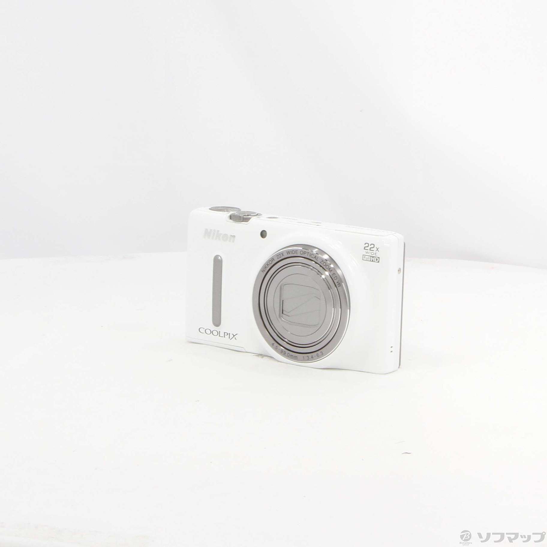 COOLPIX S9600 WH (1605万画素／22倍／エレガントホワイト)／S9600WH／WH