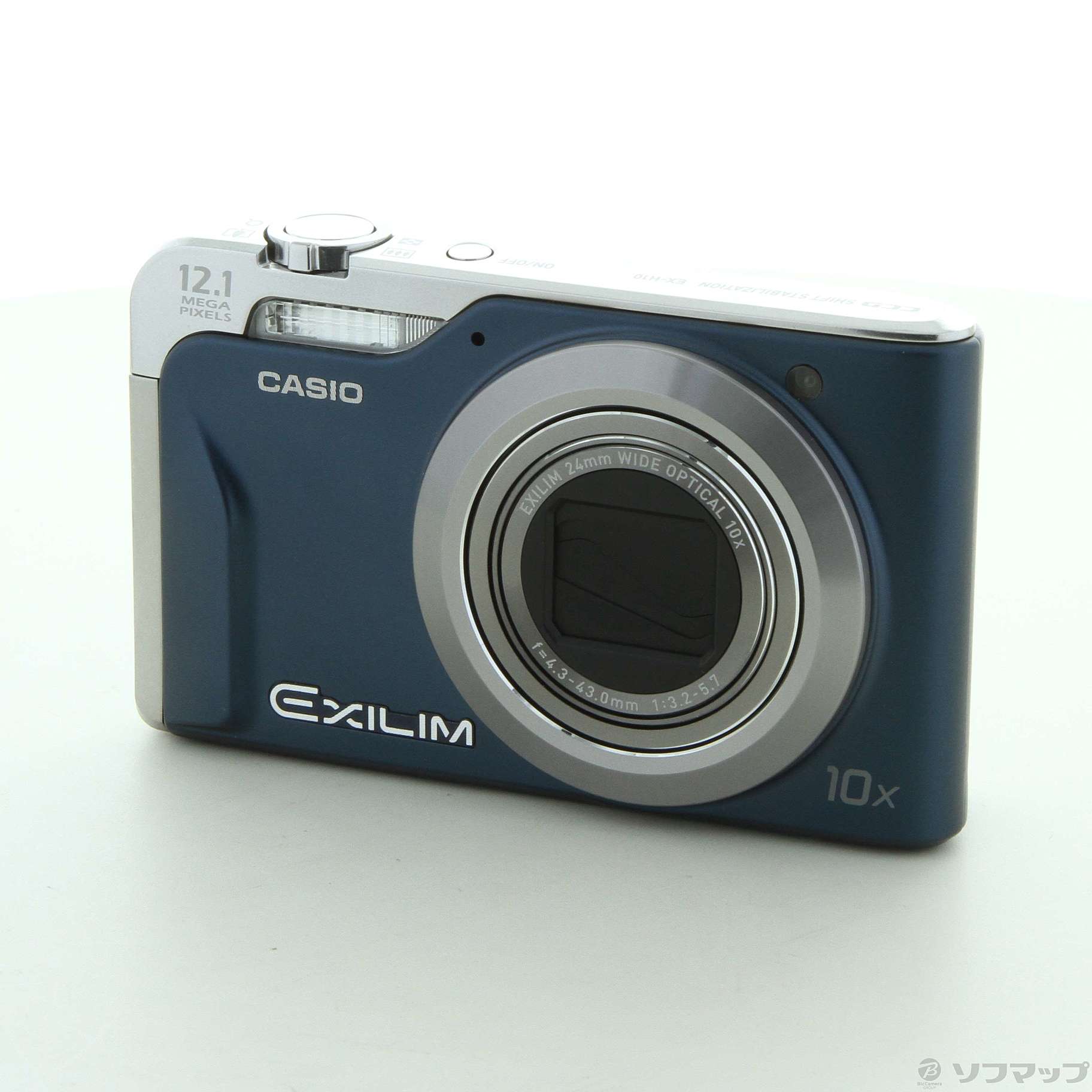 EXILIM HIGH Hi-ZOOM EX-H10 (1210万画素／10倍ズーム／ブルー)