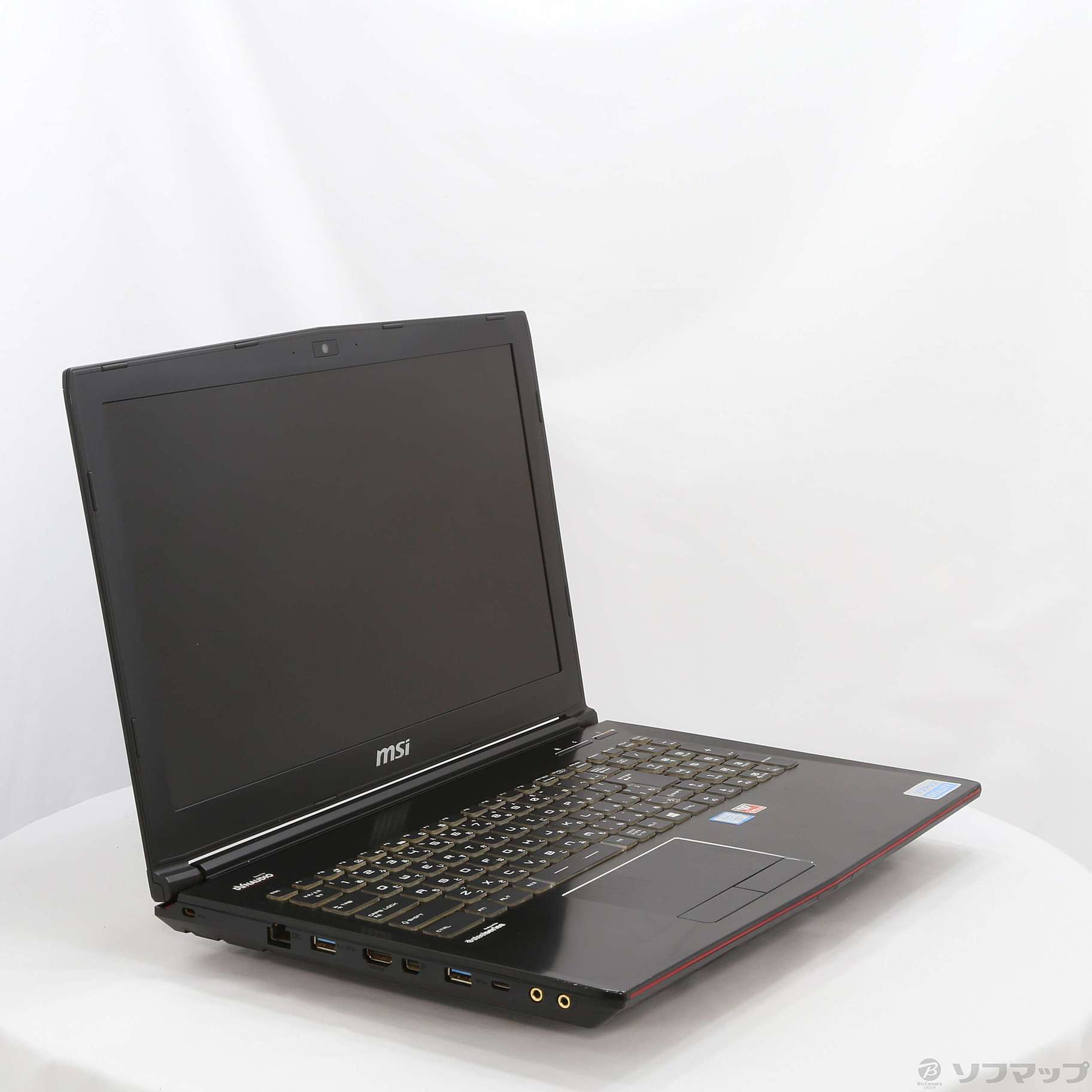 中古】GE62 6QC Apache GE62-6QC-024JP 〔Windows 10〕 [2133028902303] -  リコレ！|ビックカメラグループ ソフマップの中古通販サイト