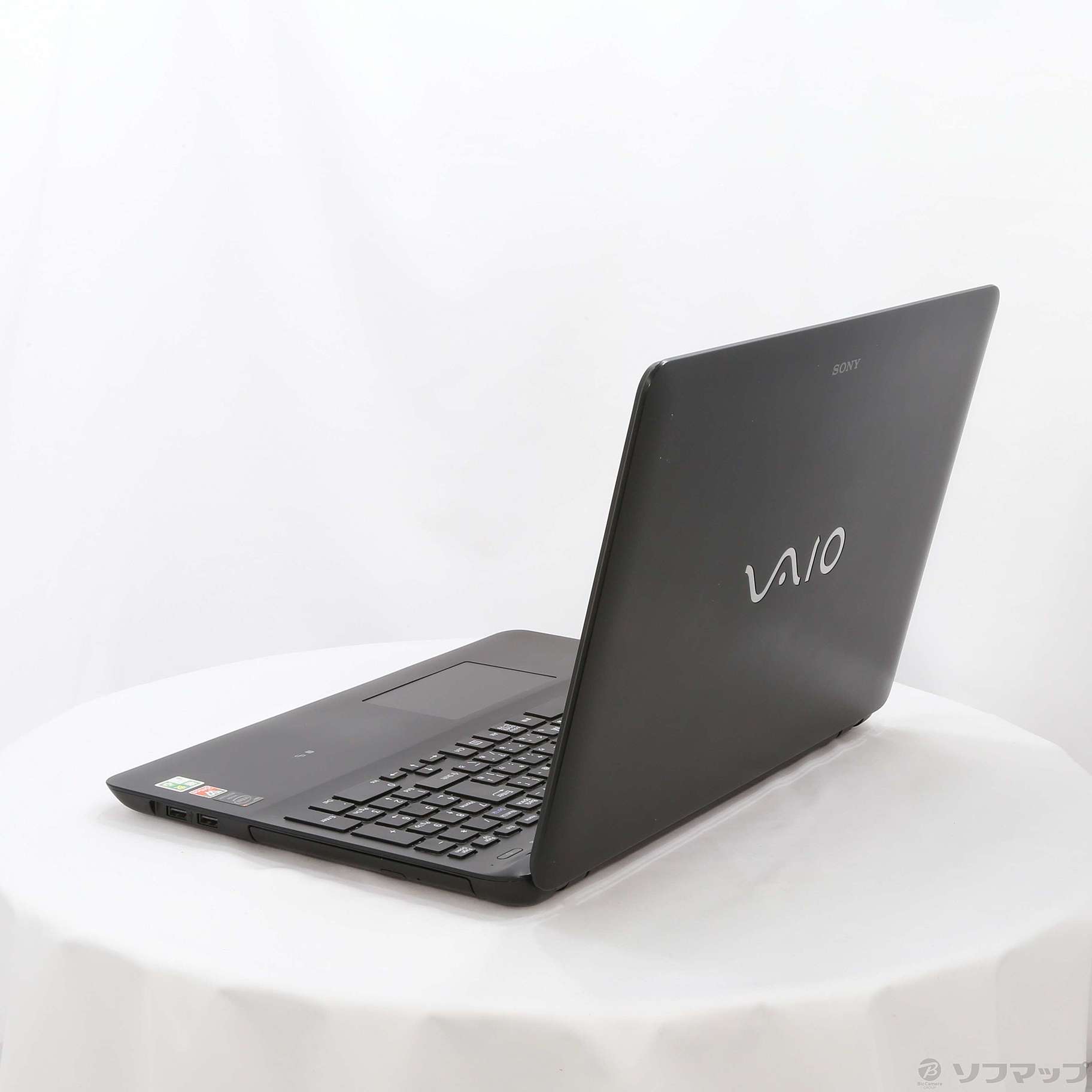 中古】格安安心パソコン VAIO Fit 15E SVF15317DJB ブラック 〔Windows