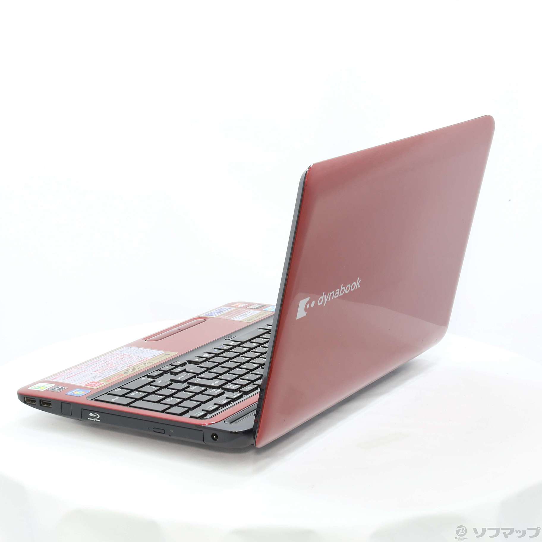 送料無料 新品SSD 15.6型 レッド ノートパソコン 東芝 T451/58ERS 中古良品 第2世代 Core i7 8GB Blu-ray 無線 Webカメラ Windows10 Office 中古】格安安心パソコン dynabook T451／58ER PT45158EBFR モデナ