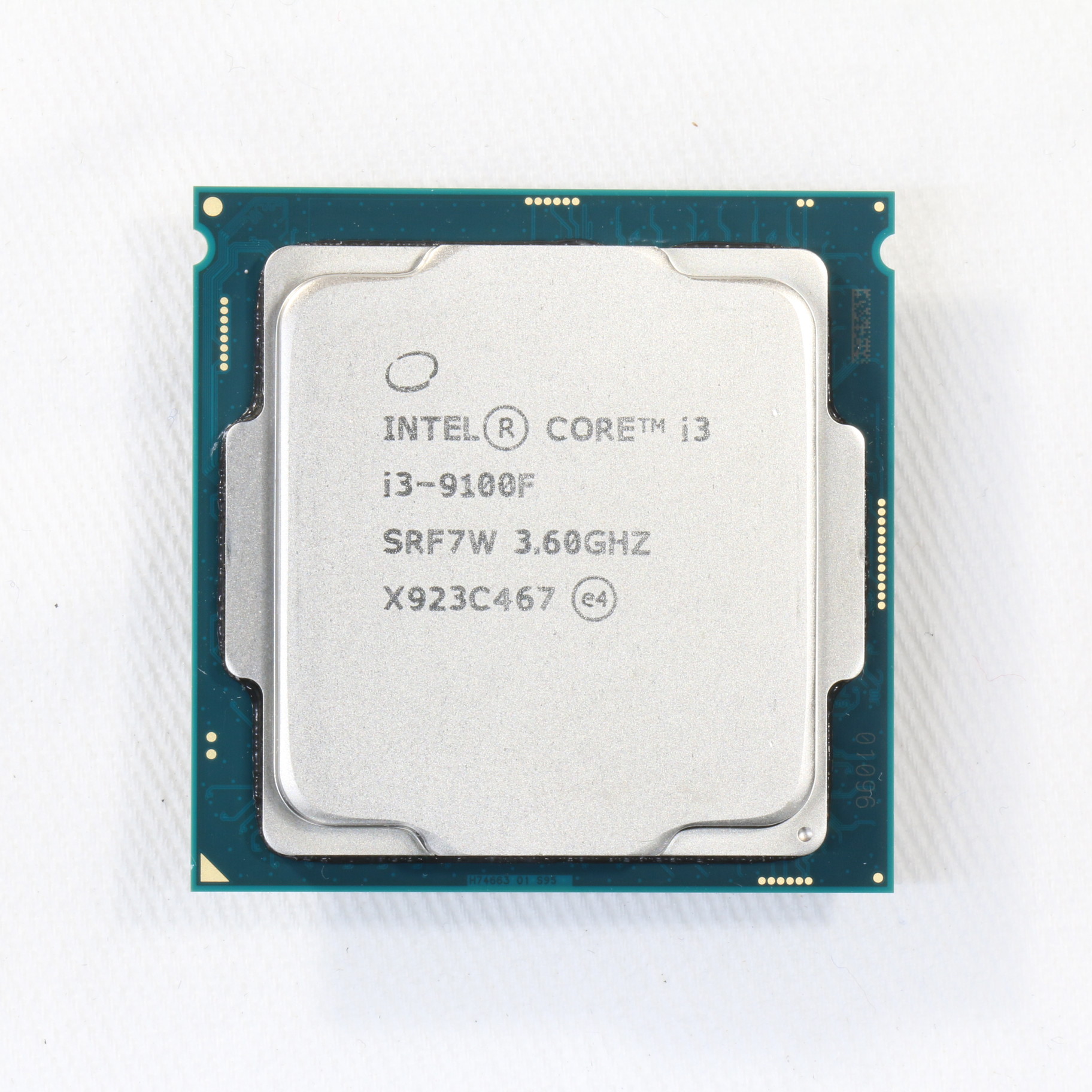 INTEL インテル core i3-9100f CPU 4コア