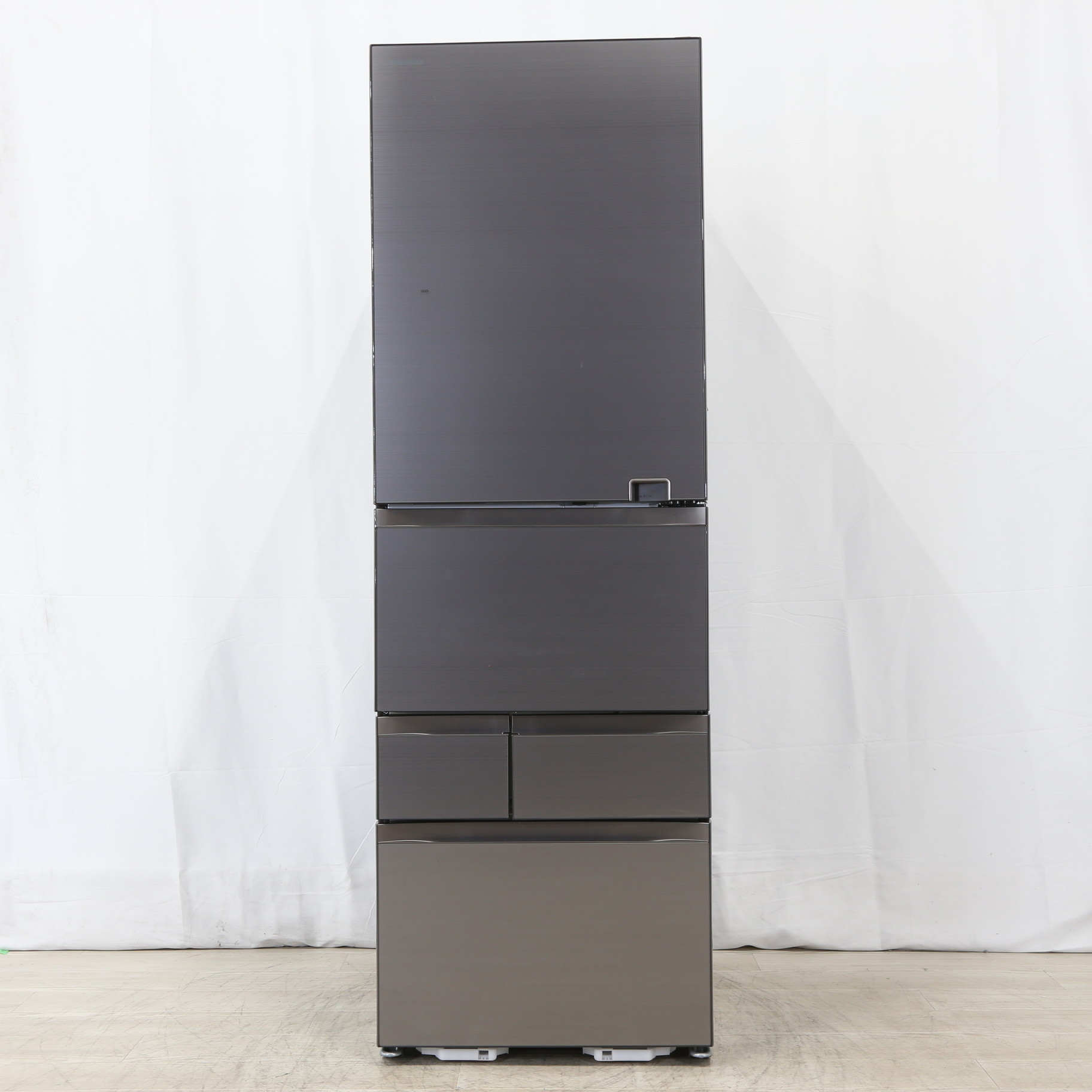東芝 GR-S500GZ(ZH) 5ドア冷蔵庫(501L・右開き) VEGETA - 冷蔵庫