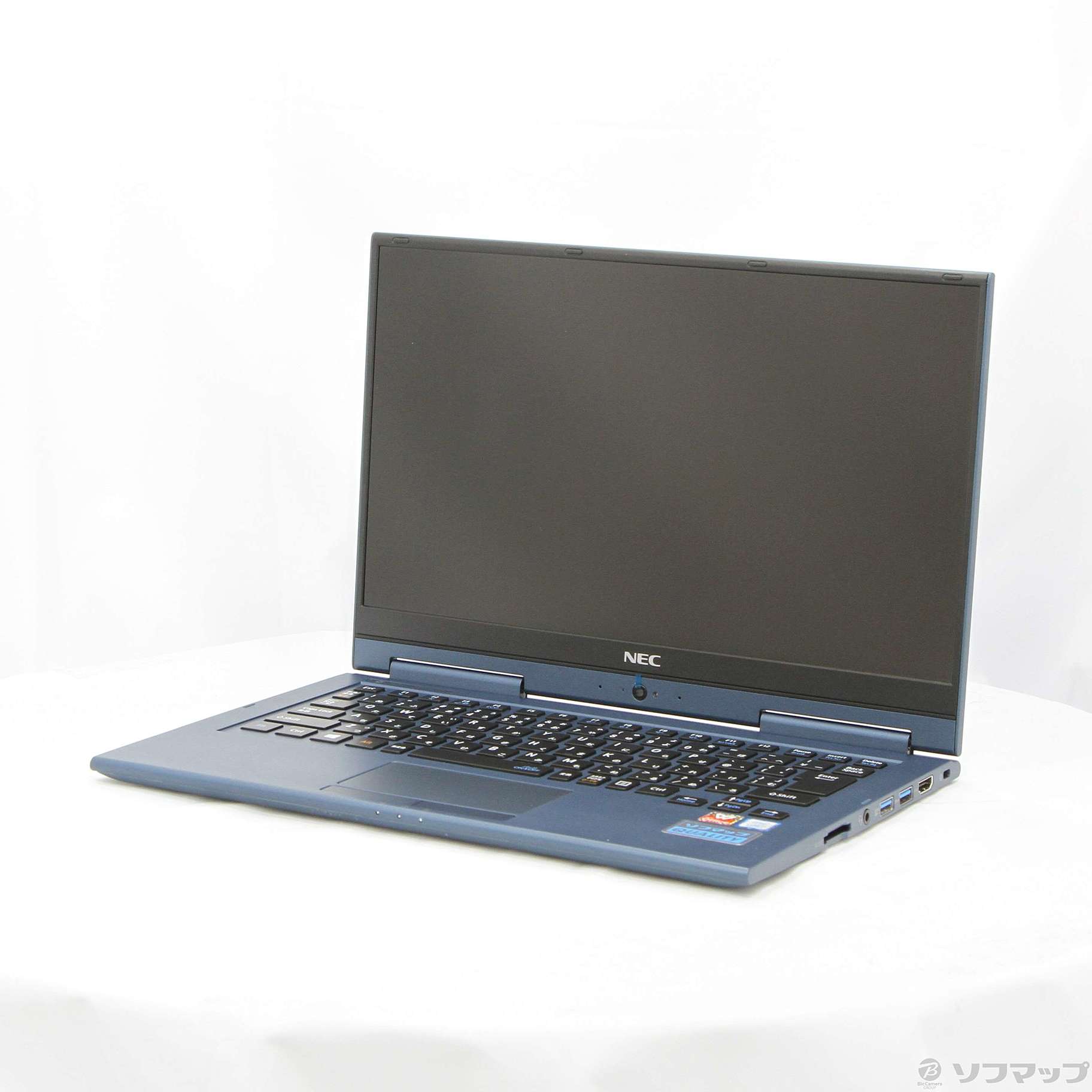 中古】LaVie Hybrid ZERO HZ750／LAL PC-HZ750LAL インディゴブルー 