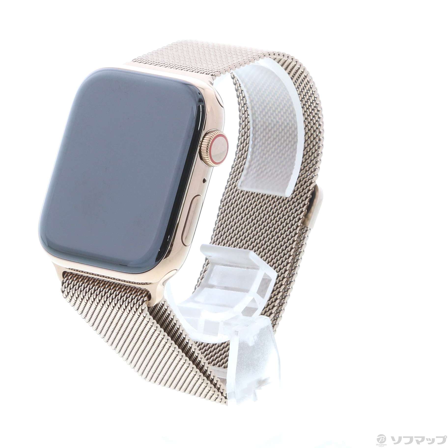 中古】〔展示品〕 Apple Watch Series 5 GPS + Cellular 44mm ゴールドステンレススチールケース  ゴールドミラネーゼループ [2133028958416] - リコレ！|ソフマップの中古通販サイト