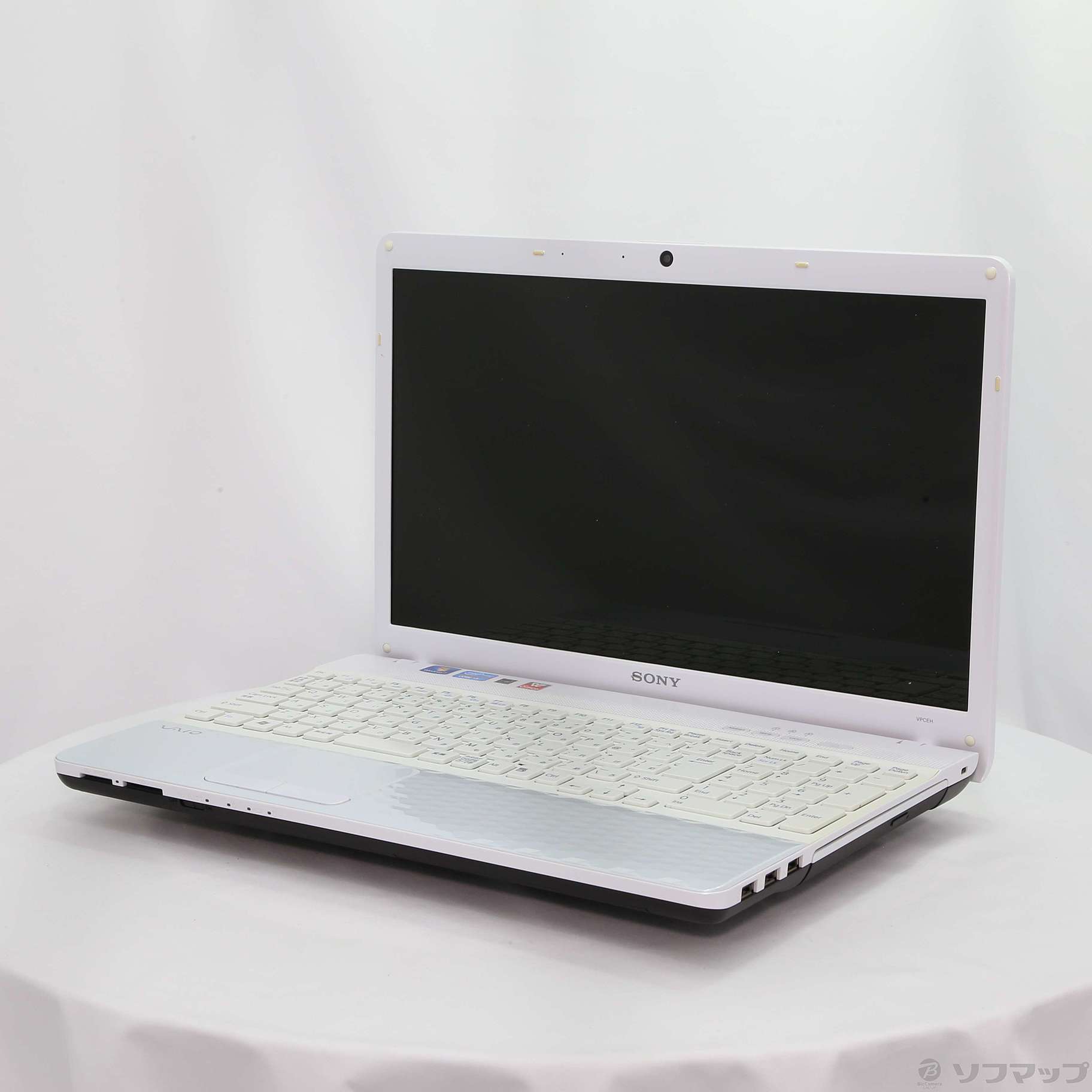 中古】格安安心パソコン VAIO E VPCEH28FJ／W ホワイト 〔Windows 10