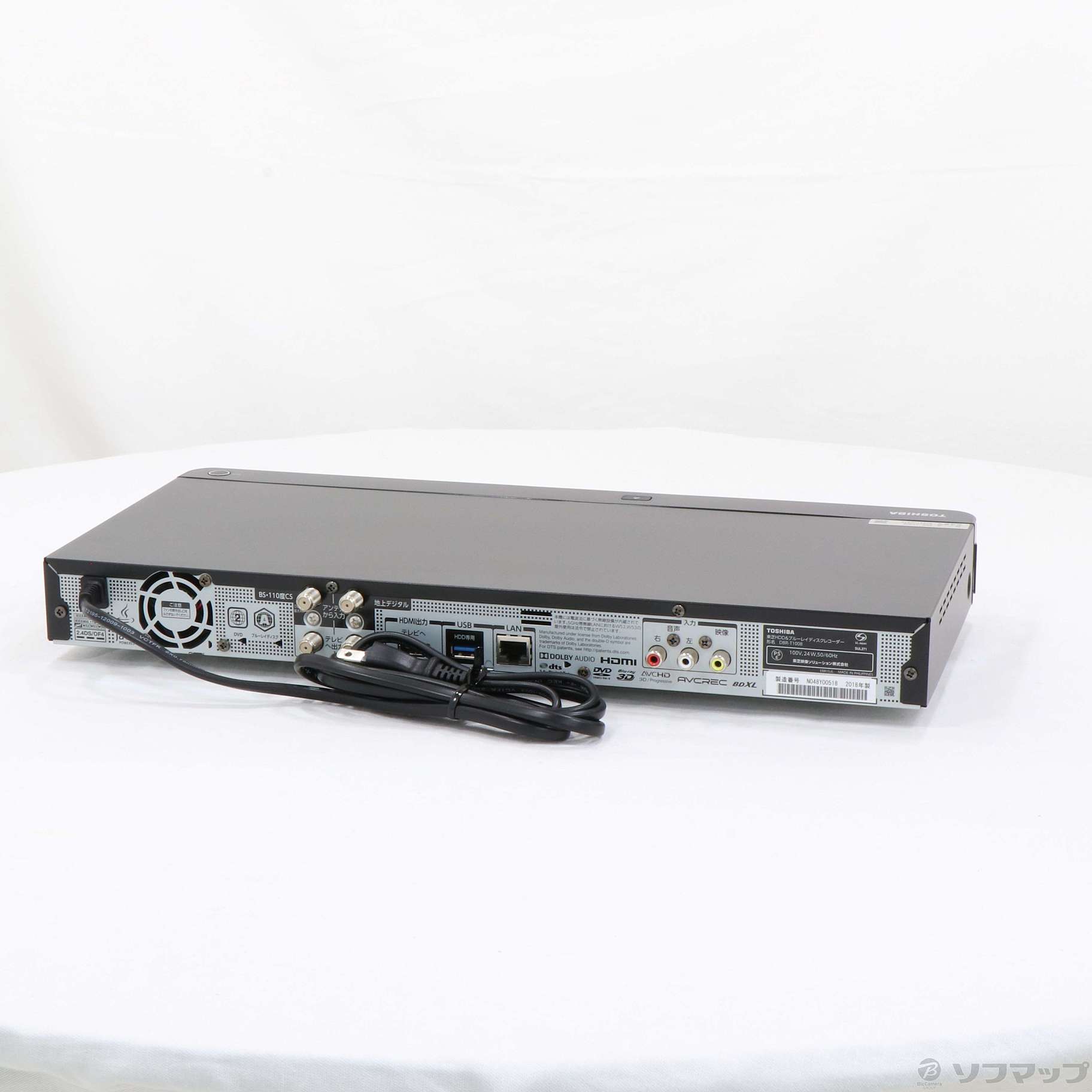 中古】REGZAブルーレイ DBR-T1008 [2133028974874] - リコレ