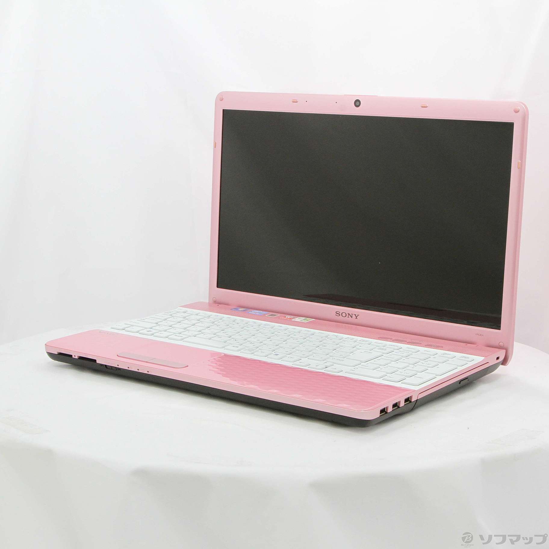 中古】格安安心パソコン VAIO E VPCEH38FJ／P ピンク [2133028982138