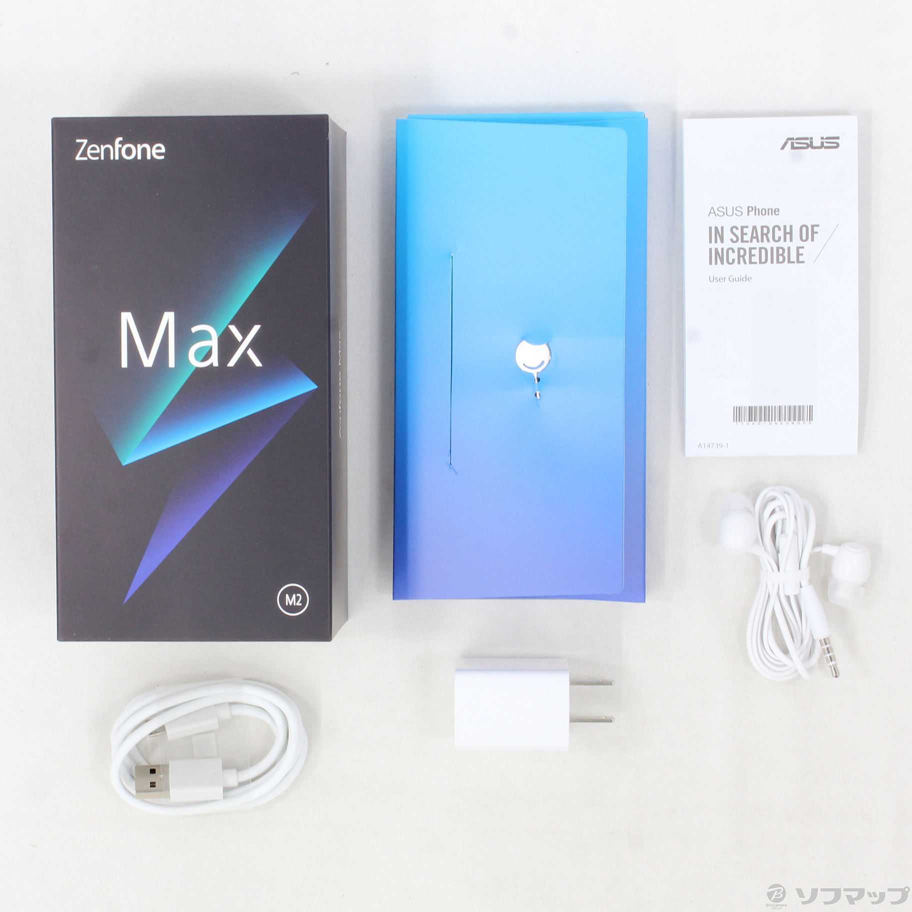 中古】セール対象品 ZenFone Max M2 64GB ミッドナイトブラック