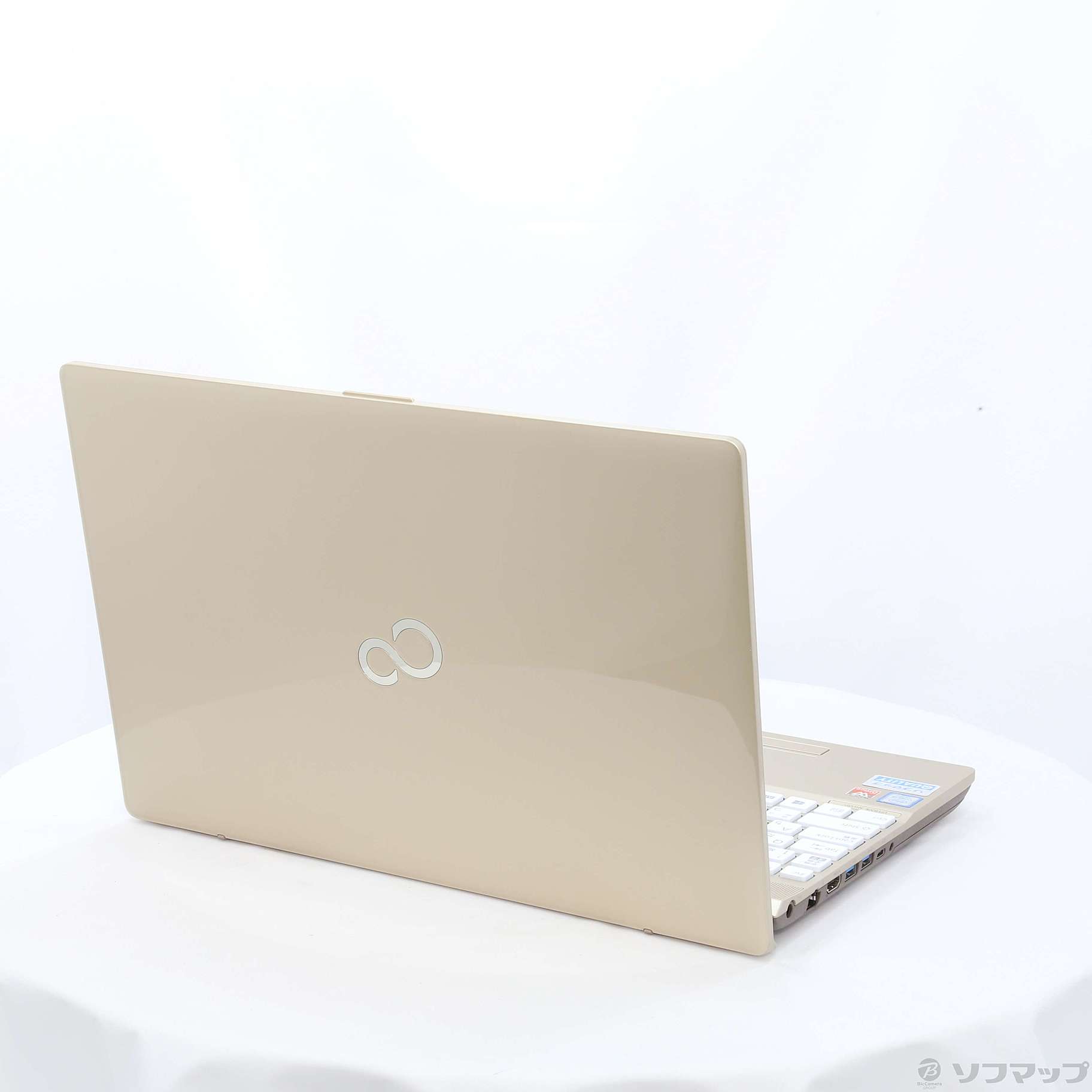 中古】富士通 15.6型ノートパソコン FMV LIFEBOOK AH45/B3 シャンパン