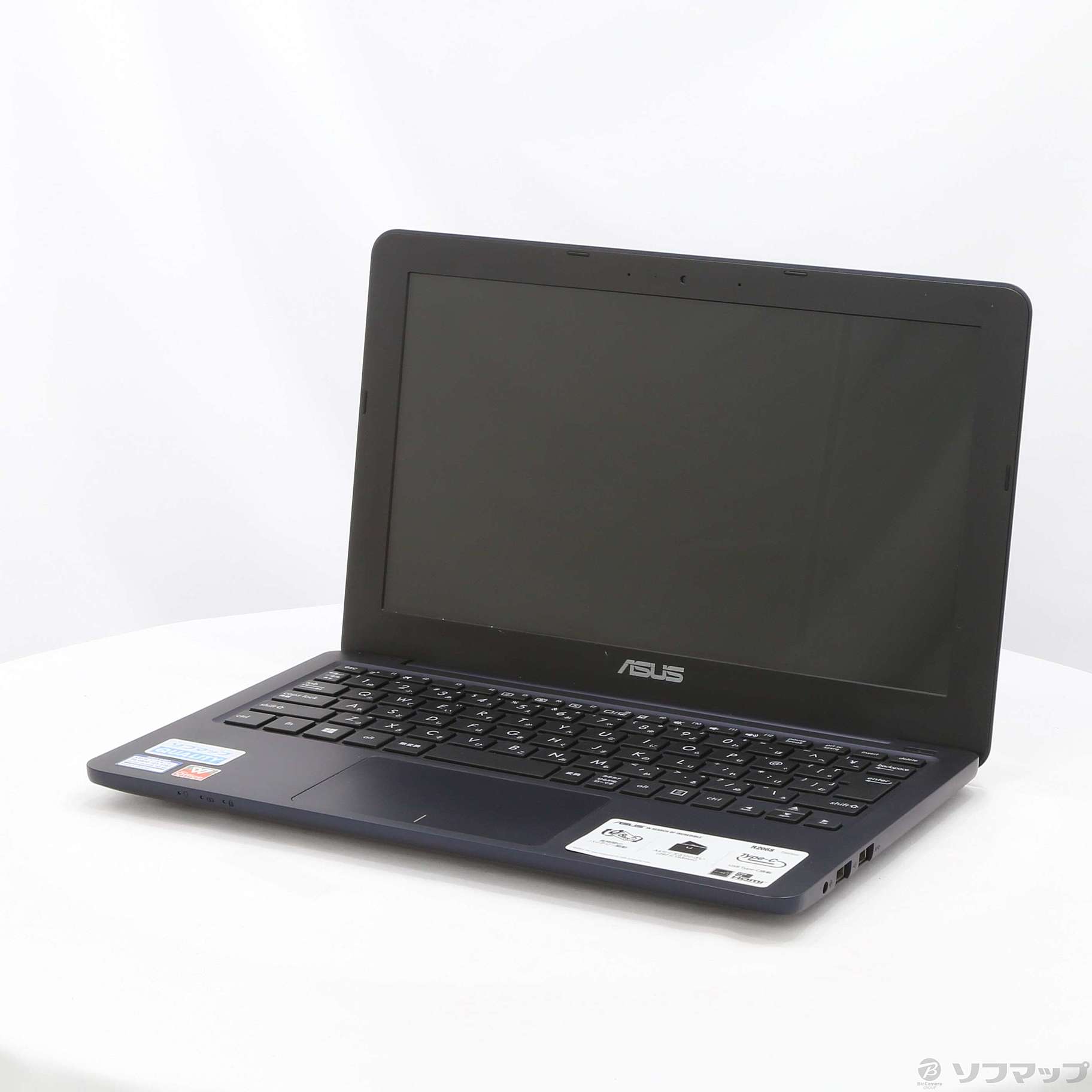 中古】VivoBook R206SA R206SA-FD0001T ダークブルー 〔Windows 10 