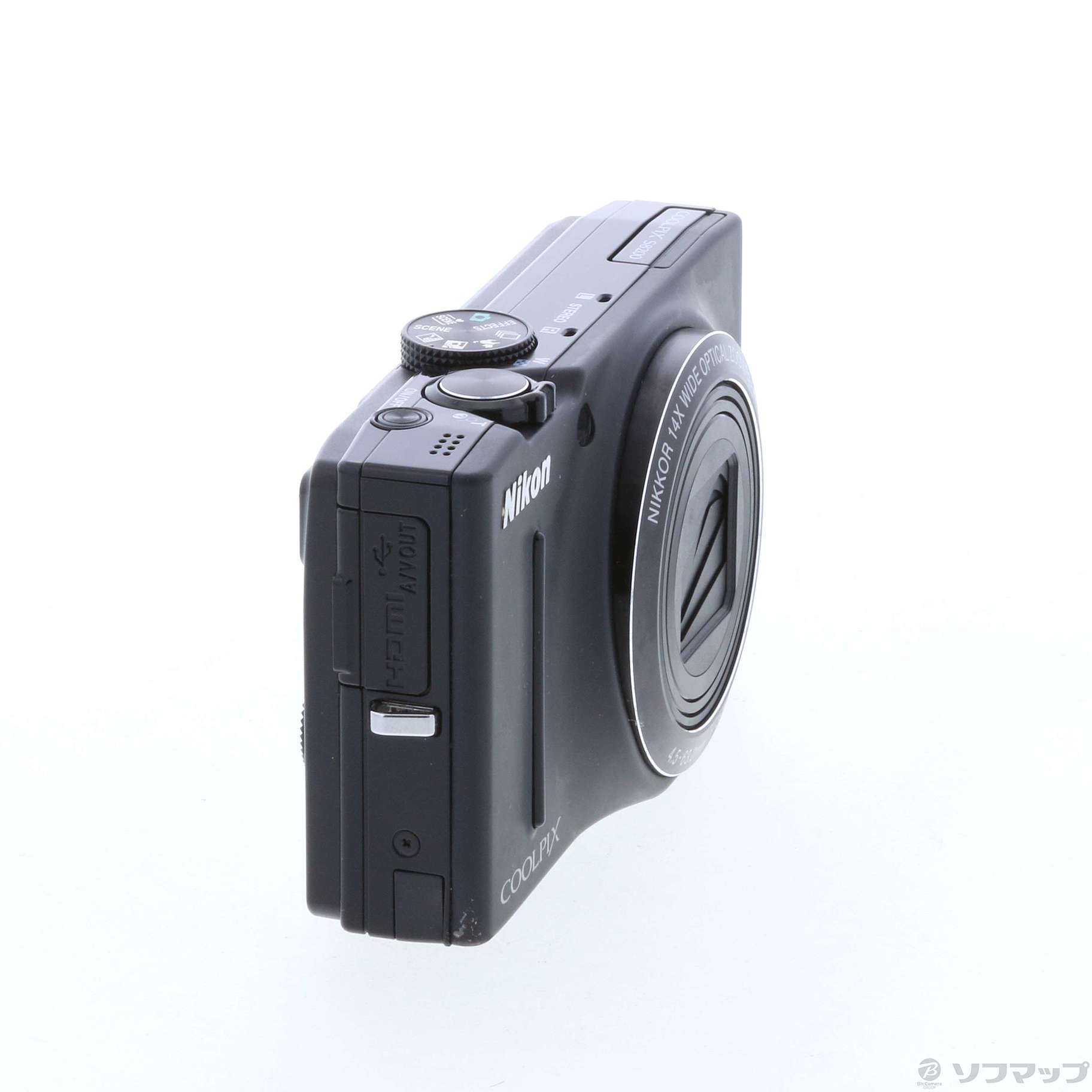 COOLPIX S8200 (1610万画素／14倍／ノーブルブラック／SDXC)