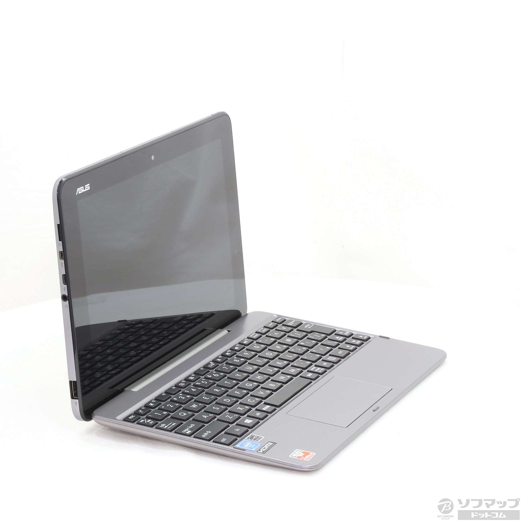 中古】〔展示品〕 TransBook T101HA T101HA-64GRZP グレーシアグレー 〔Windows 10〕  [2133028996258] - リコレ！|ビックカメラグループ ソフマップの中古通販サイト