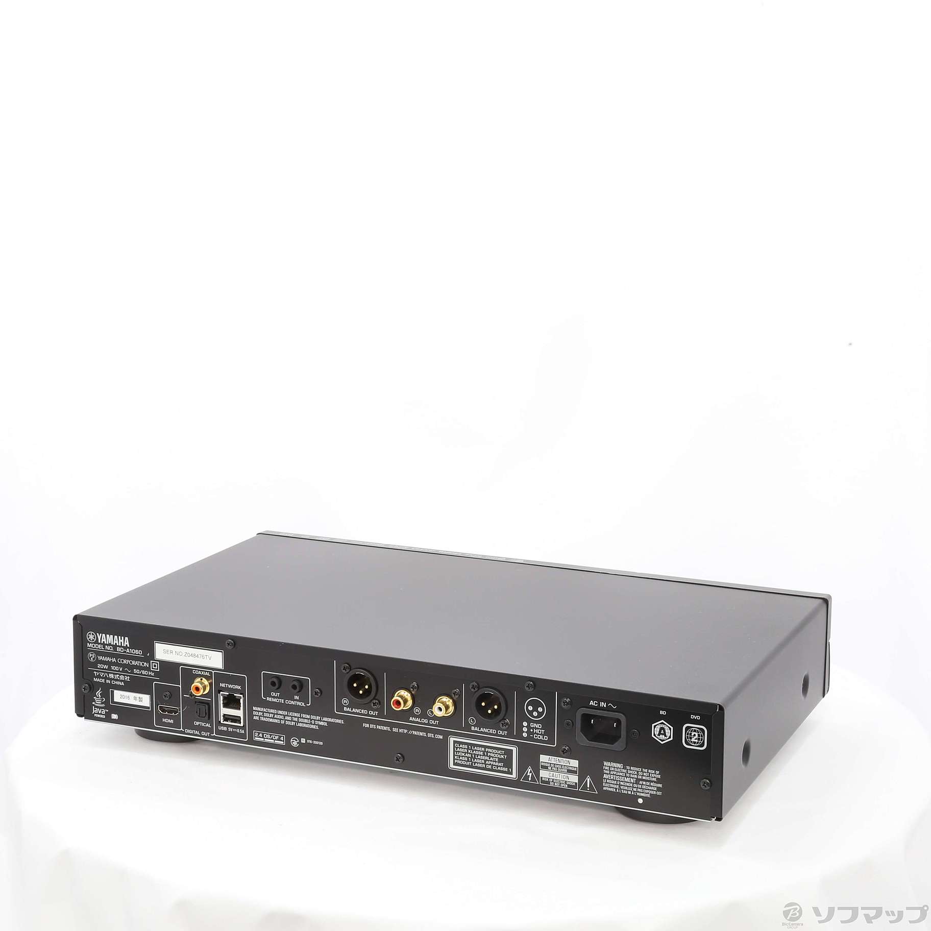 中古】〔展示品〕 BD-A1060 B ブラック [2133028996876] - リコレ