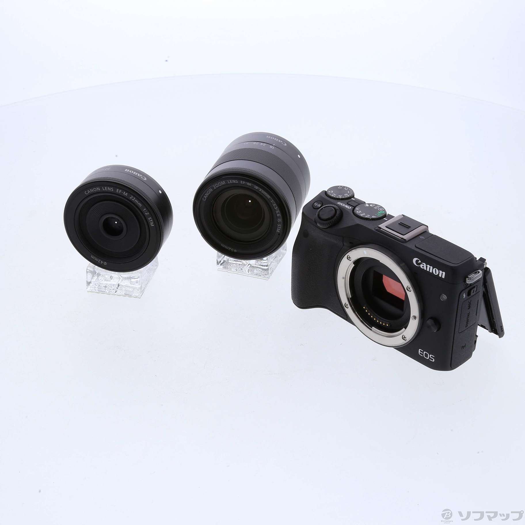 Canon EOS M3 Wレンズキット BK-
