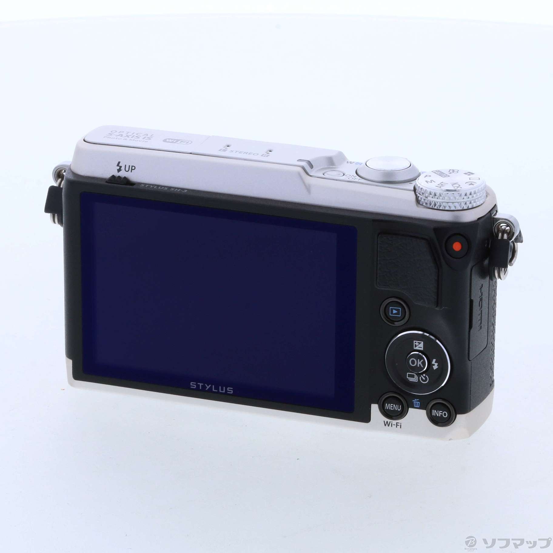驚きの価格 OLYMPUS [シルバー オリンパス SH SH-3 デジタルカメラ ...