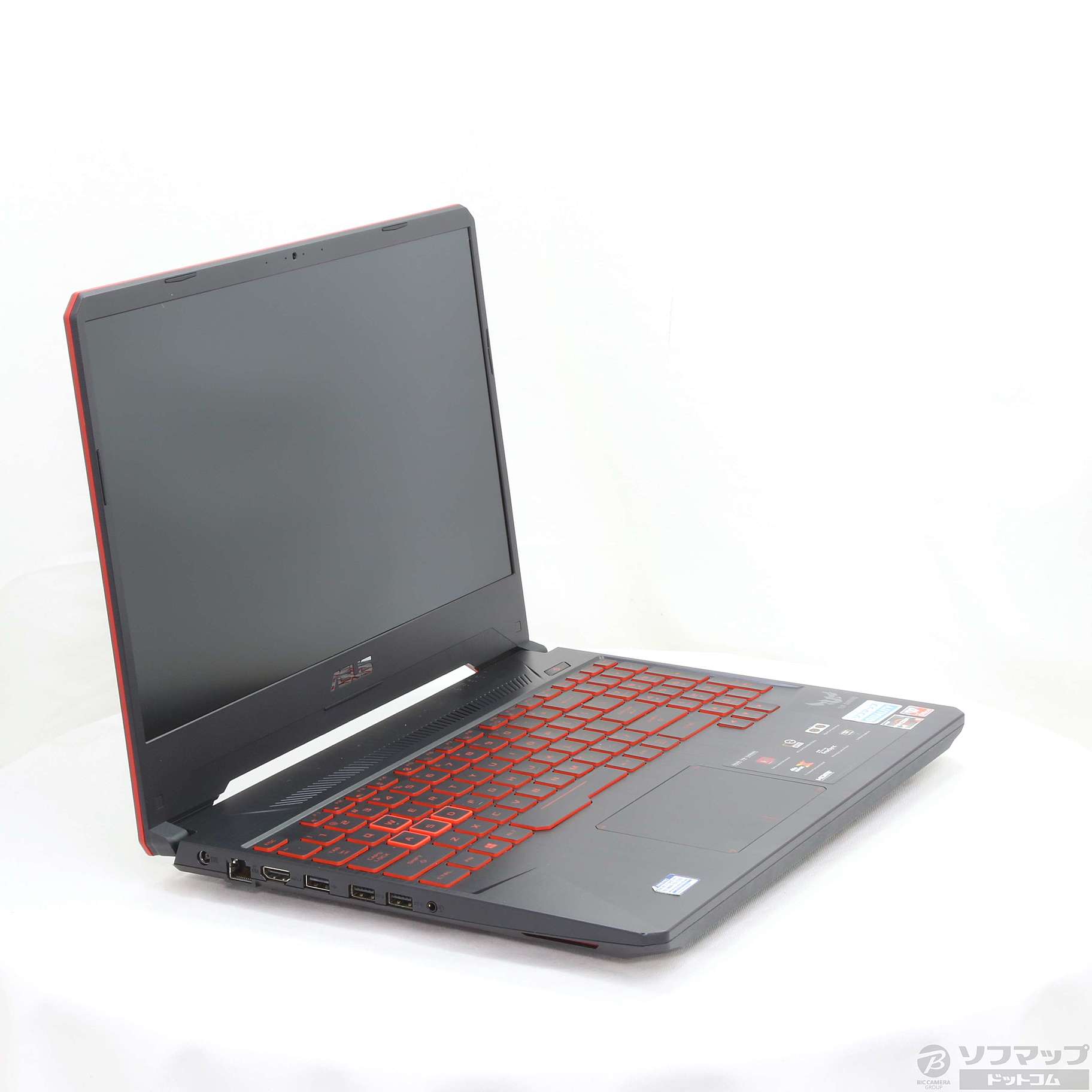 中古】TUF Gaming FX505DY FX505DY-R5RX560A ブラック 〔Windows 10 