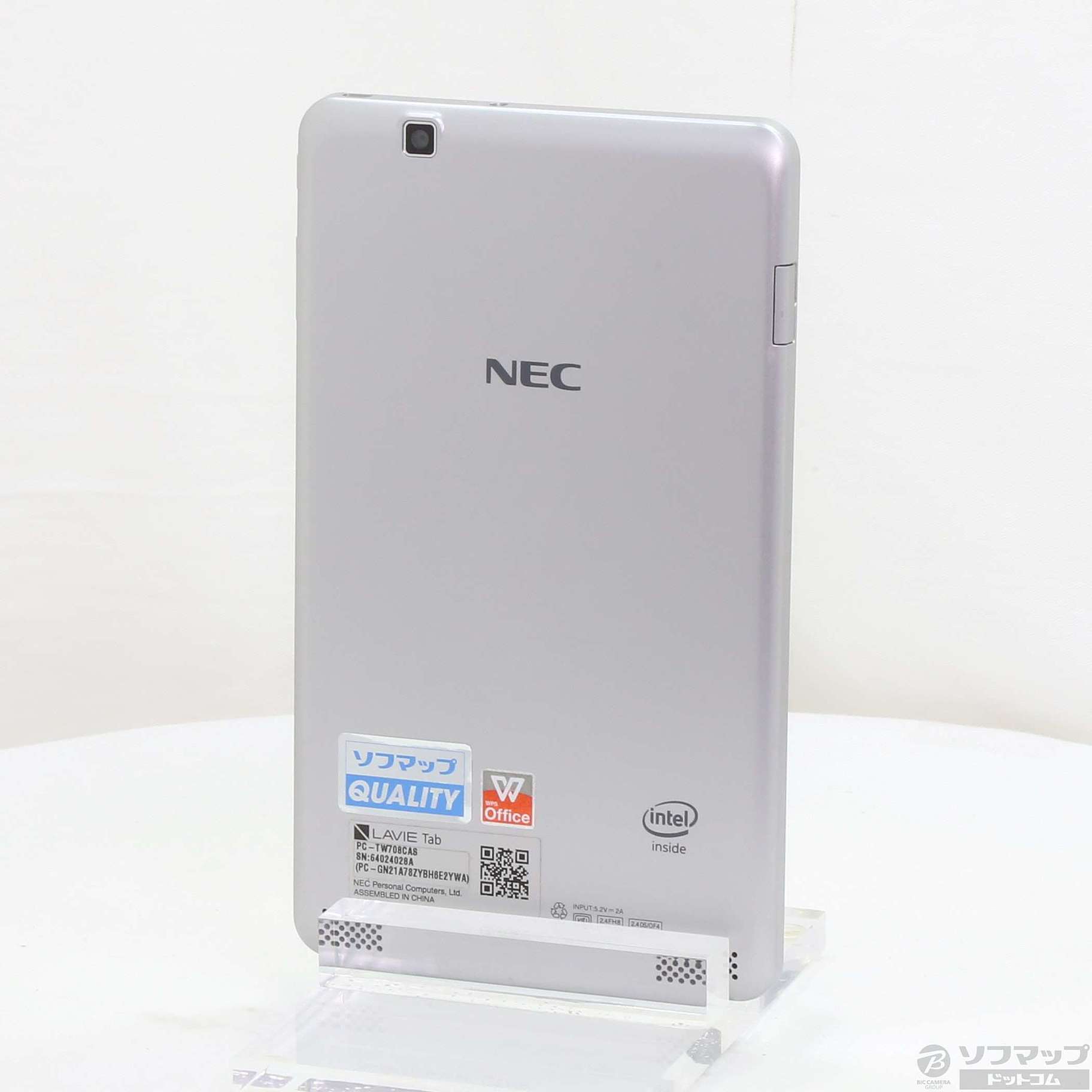 【完動品】 NEC LaVie Tab W PC-TW708CAS 【美品】スマホ/家電/カメラ