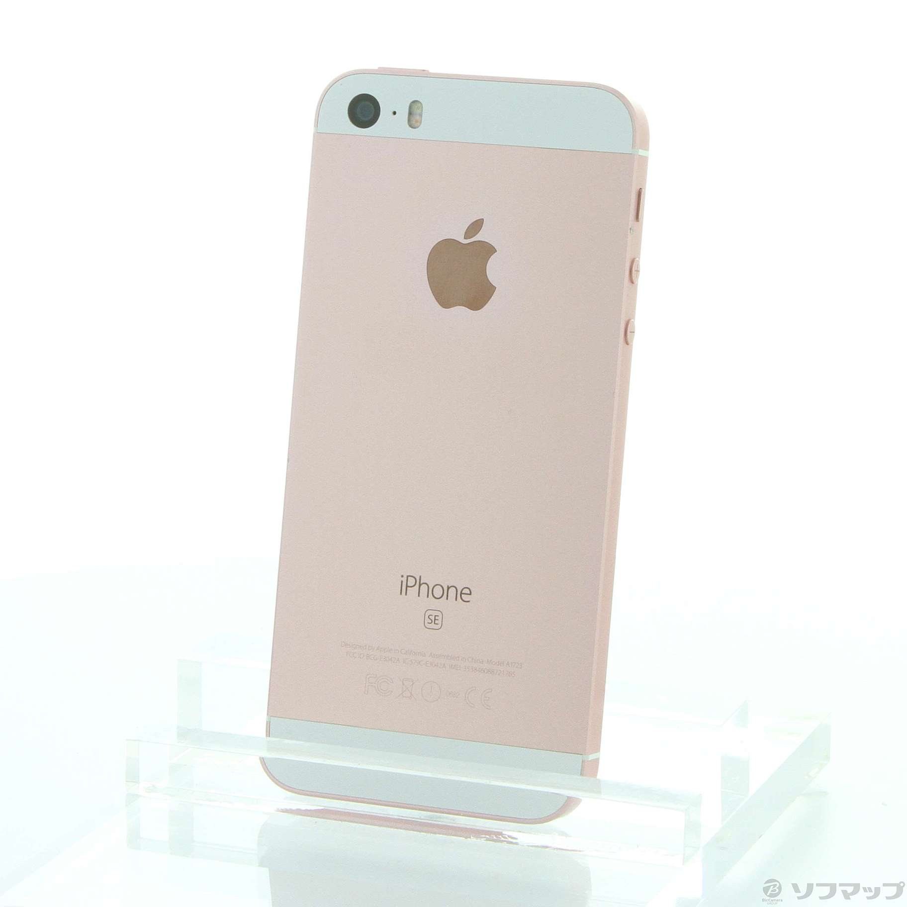 中古】iPhone SE 128GB ローズゴールド MP892J／A SIMフリー ◇06/28