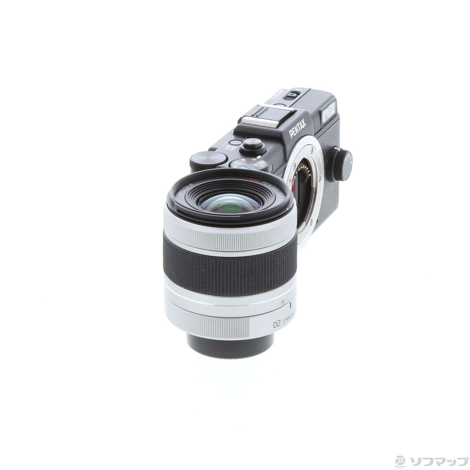 PENTAX Q 02ズームレンズキット 動作確認済み 美品 中古】PENTAX Q 02ズームレンズキット ブラック [2133029040981