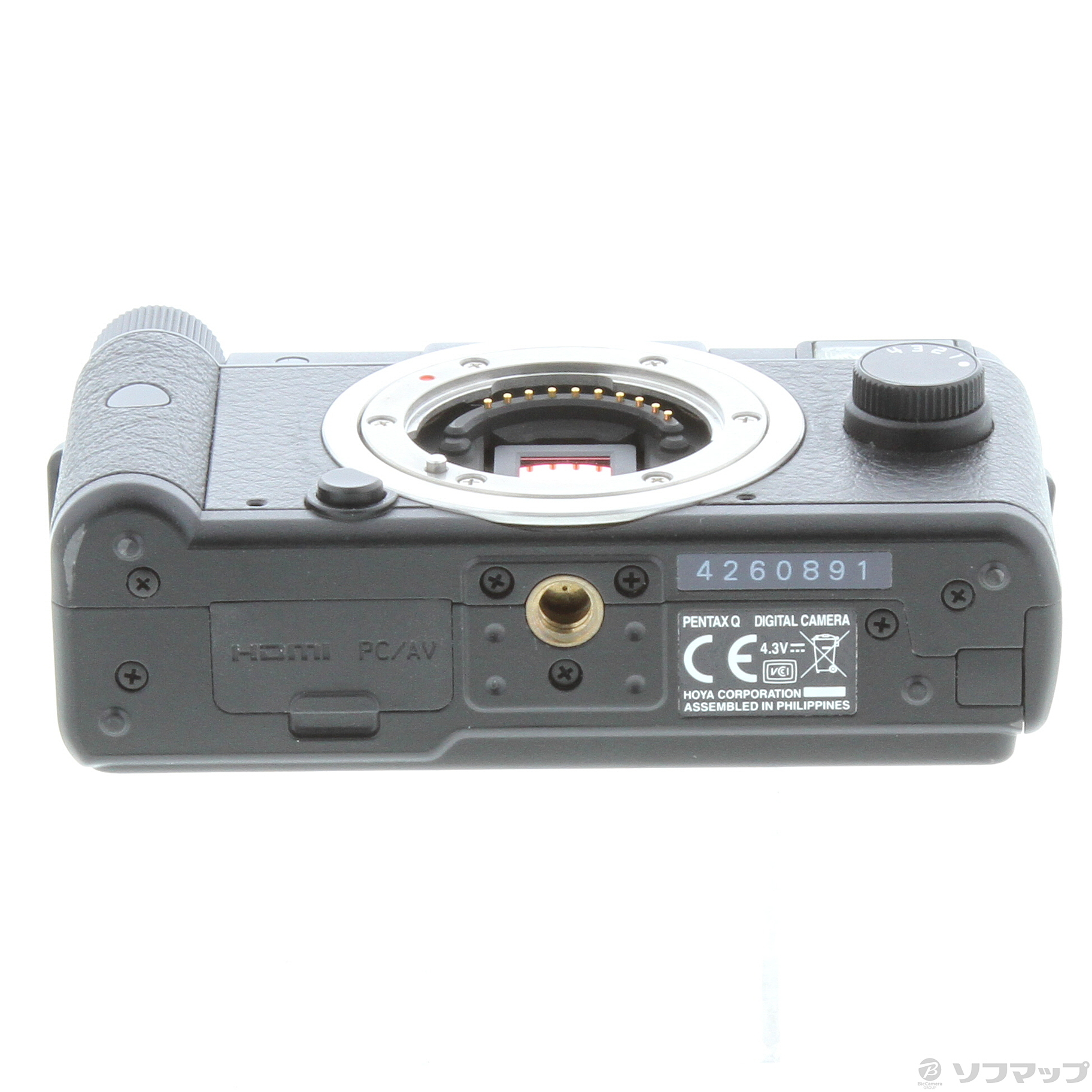 中古】PENTAX Q 02ズームレンズキット ブラック [2133029040981