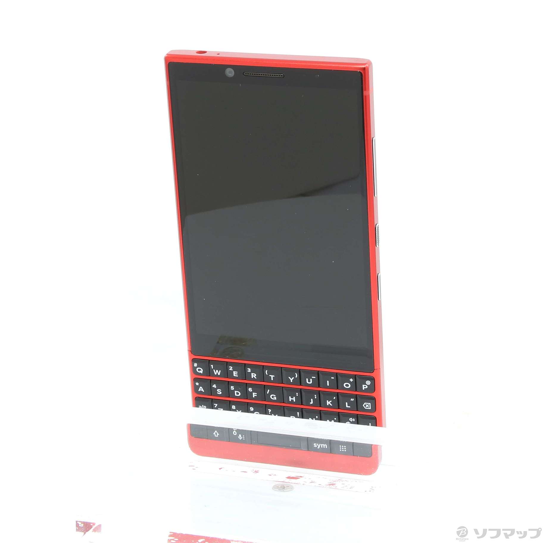 美品 BlackBerry KEY2 RED EDITION - スマートフォン本体