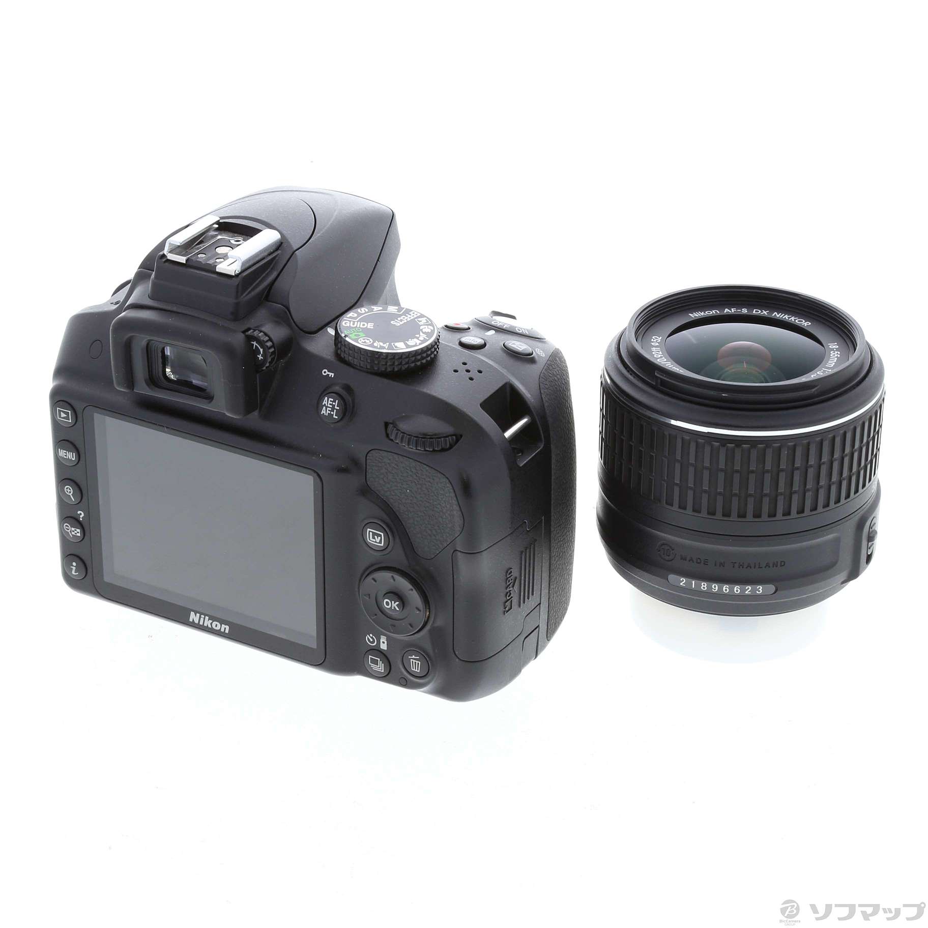 中古】NIKON D3300 18-55 VRII レンズキット (2416万画素／SDXC