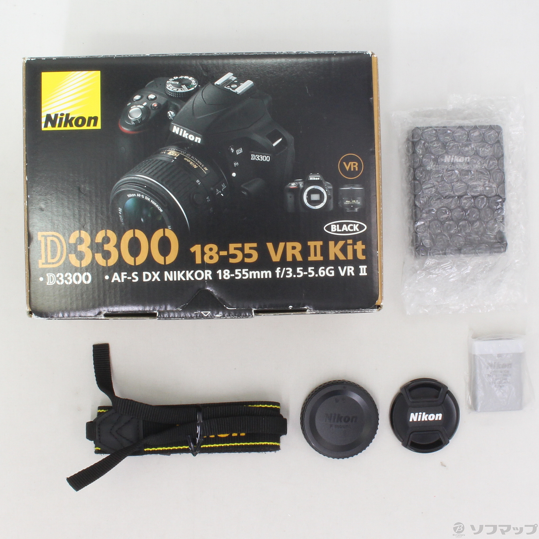 Nikon D3300 18-55 VR II キット   ショット数350極少