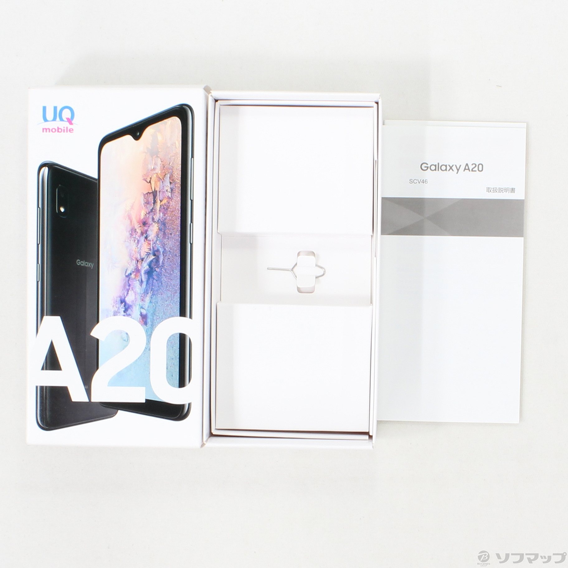 中古】GALAXY A20 32GB ブラック SCV46-u UQ mobile ◇12/22(火)値下げ