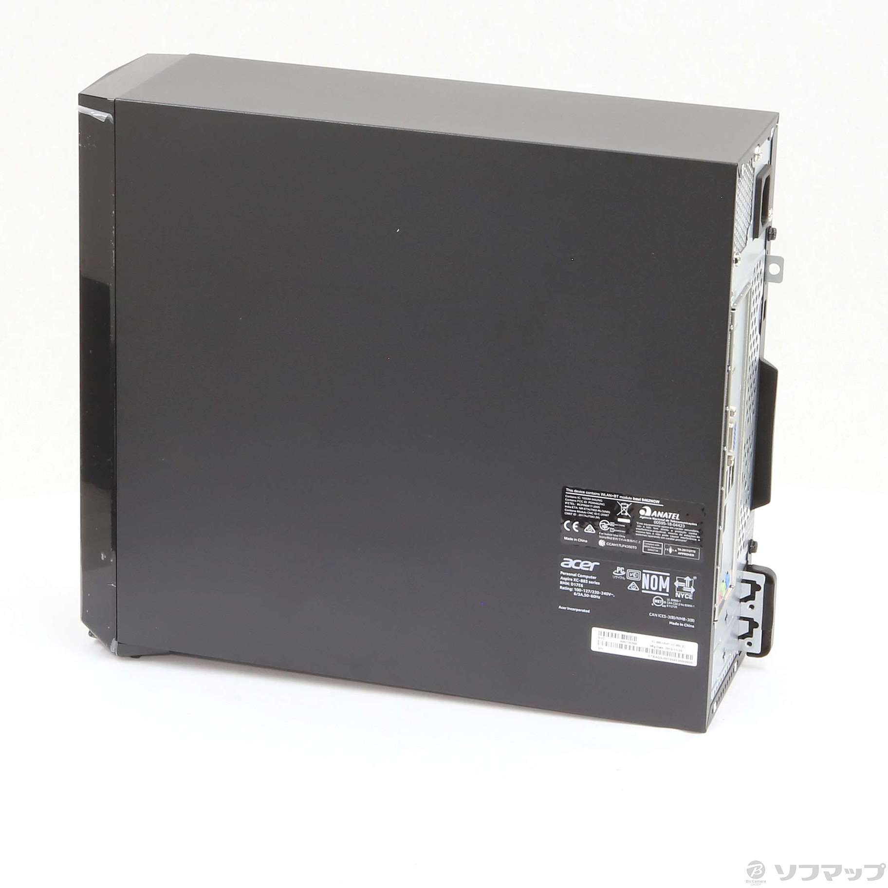 〔展示品〕 Aspire X XC-885-N54F ブラック 〔Windows 10〕