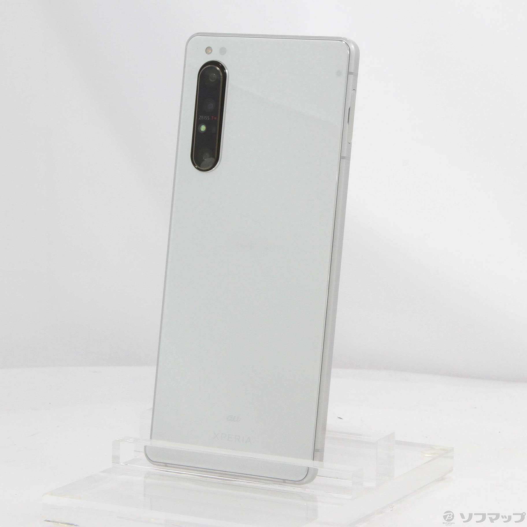 中古】Xperia 1 II 128GB ホワイト SOG01 auロック解除SIMフリー