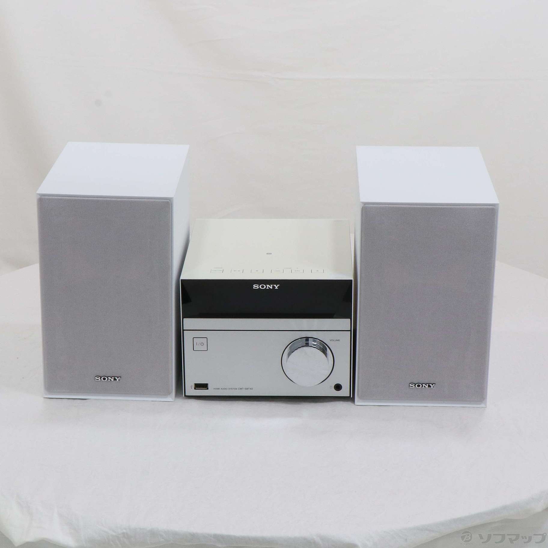 中古】〔展示品〕 CMT-SBT40 W ホワイト マルチコネクトコンポ