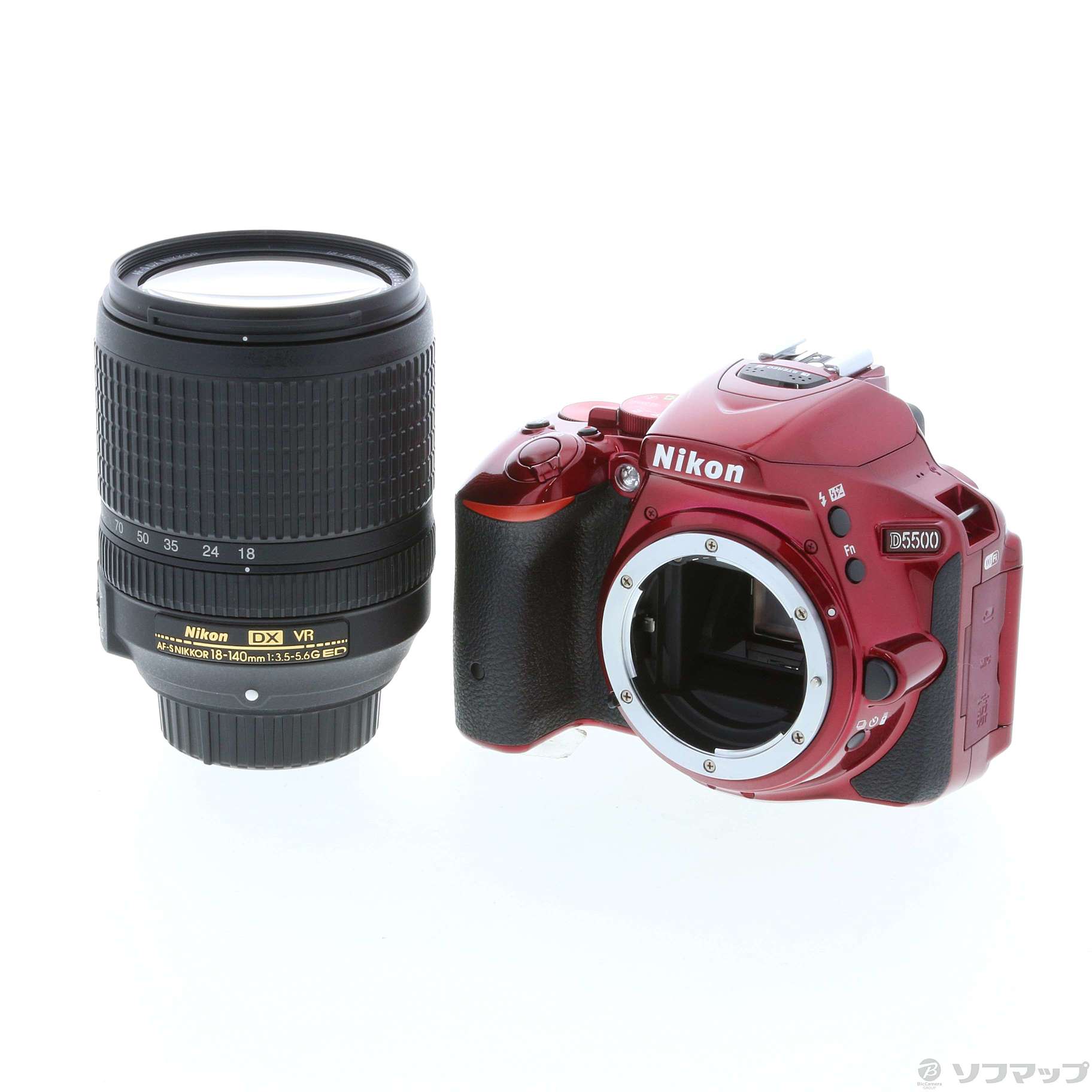 カメラ デジタルカメラ D5500 18-140 VR レンズキット [レッド] | mirarack.com.br