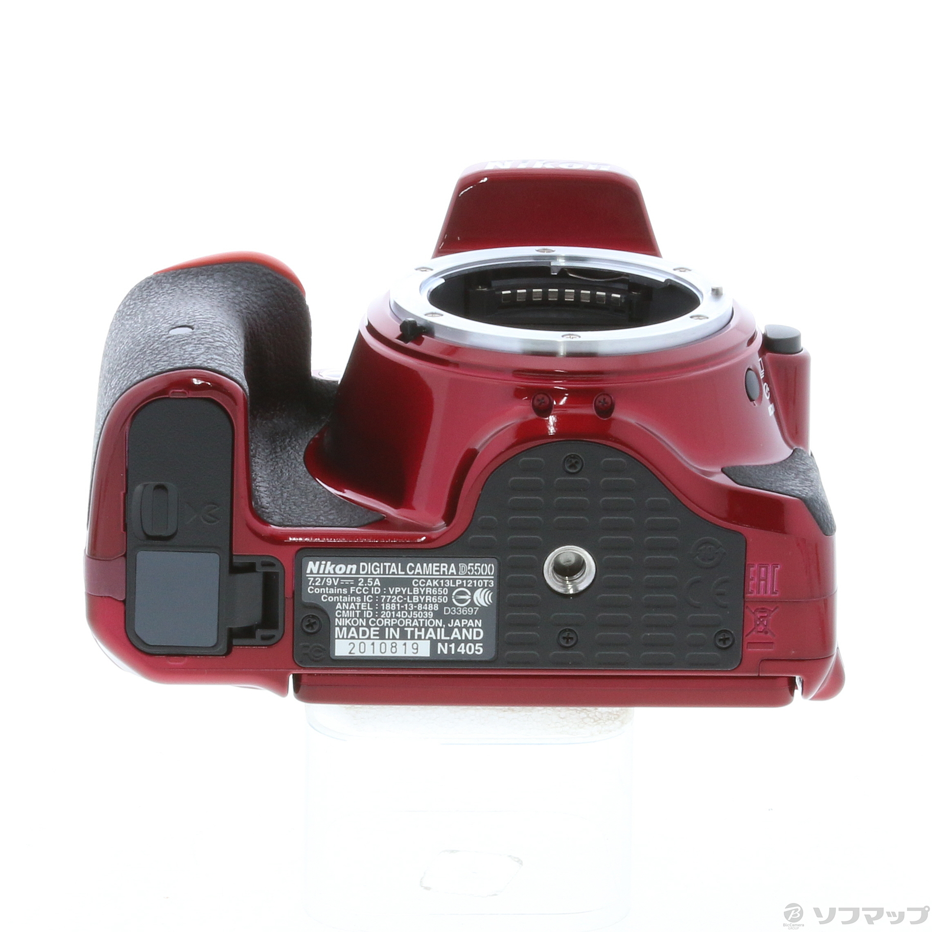 中古 Nikon D5500 18 140 Vr レンズキット レッド 2416万画素 Sdxc リコレ ソフマップの中古通販サイト