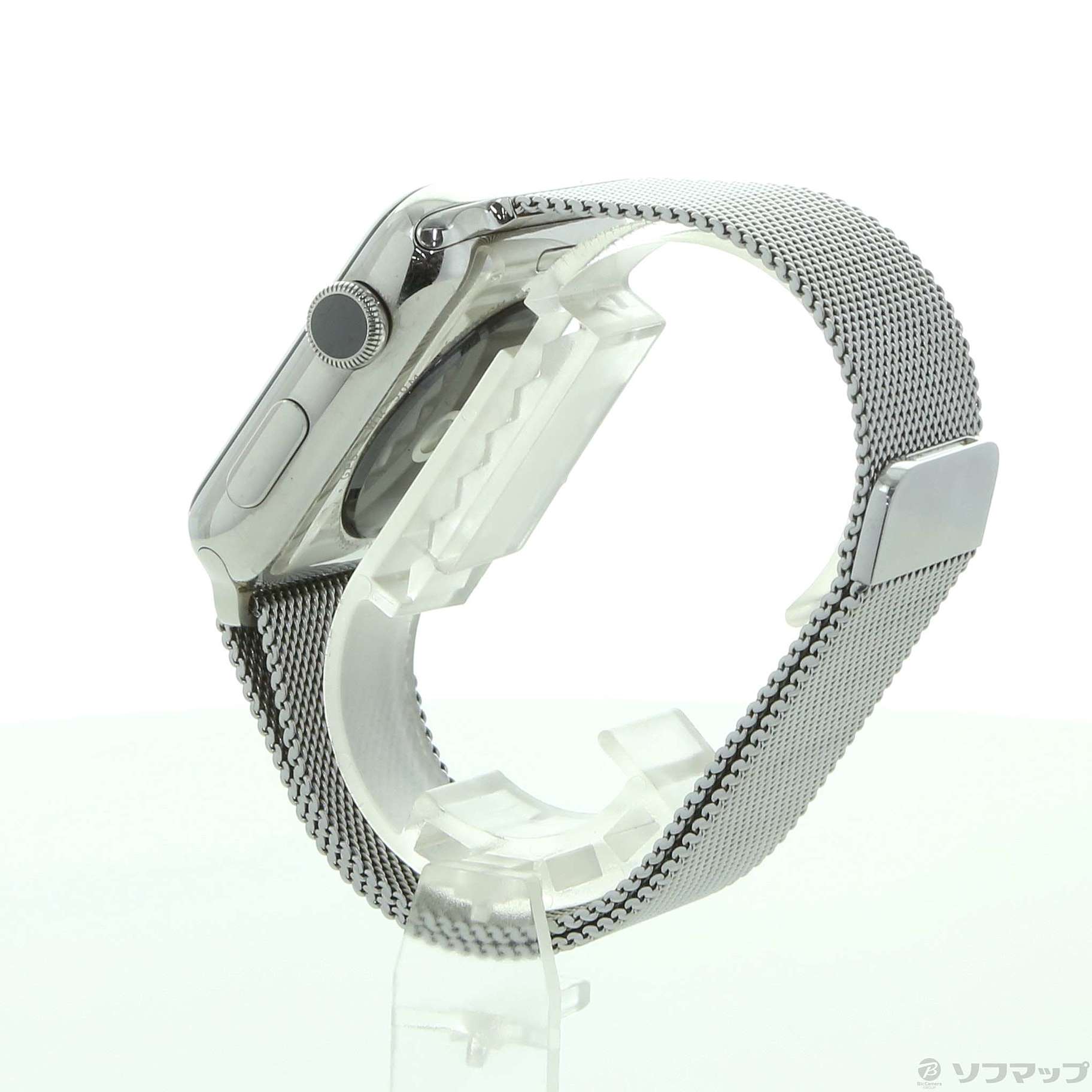 Apple Watch Series 2 42mm ステンレススチールケース ミラネーゼループ