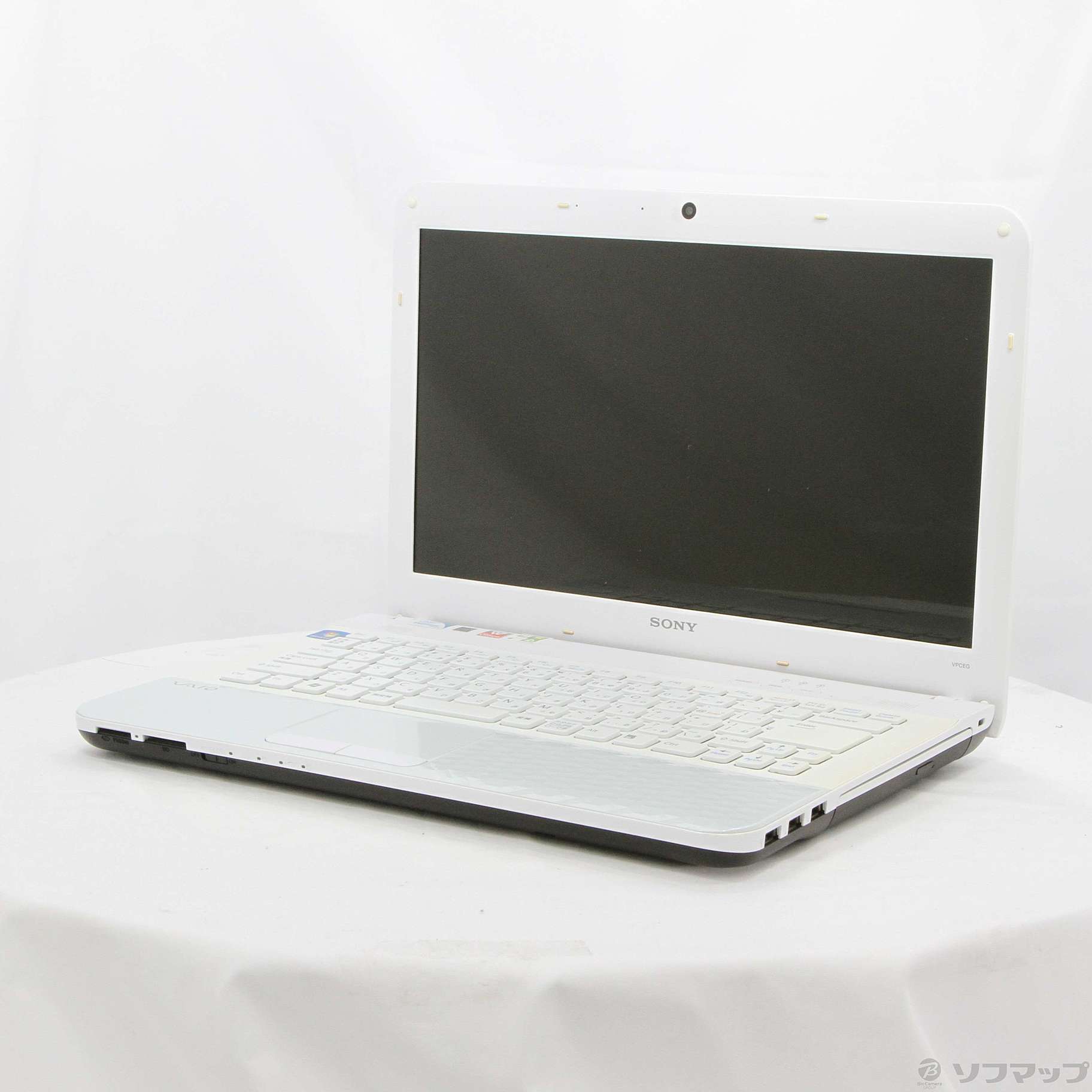 中古】格安安心パソコン VAIO E VPCEG34FJ／W ホワイト [2133029112985] - リコレ！|ビックカメラグループ  ソフマップの中古通販サイト