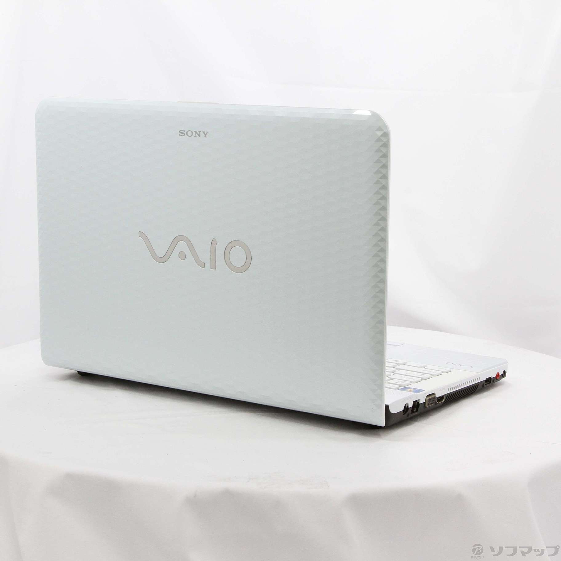 VAIO ノートパソコン VPCEG34FJホワイト - ノートPC