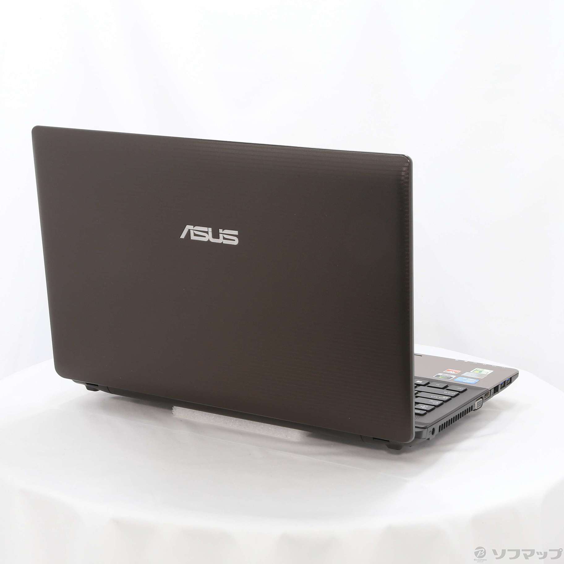 【中古】格安安心パソコン K55VD K55VD-SXBROWN ダークブラウン [2133029114408] - リコレ！|ビックカメラ ...